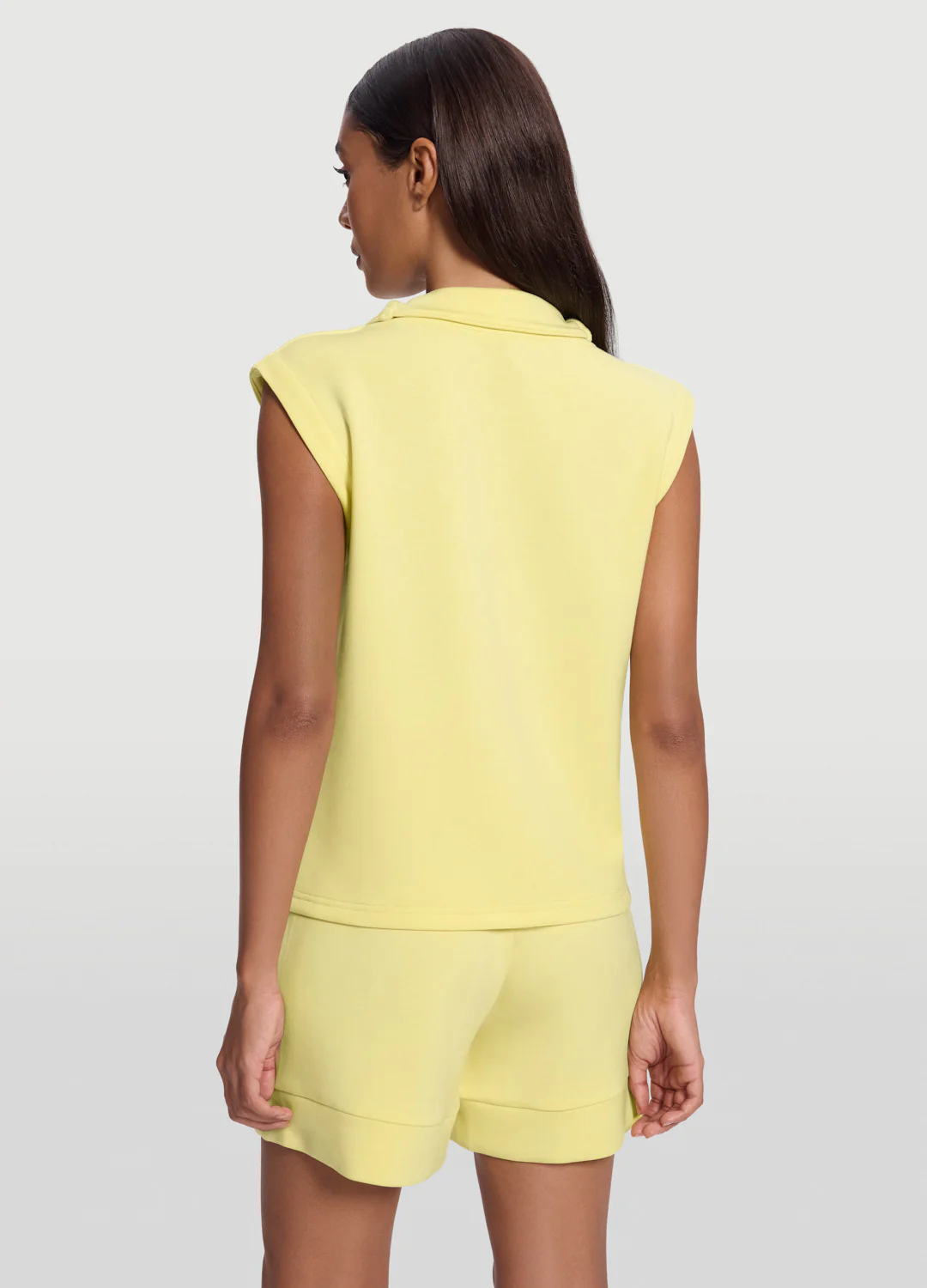 Sleeveless Half-Zip Sweatshirt - Image 3