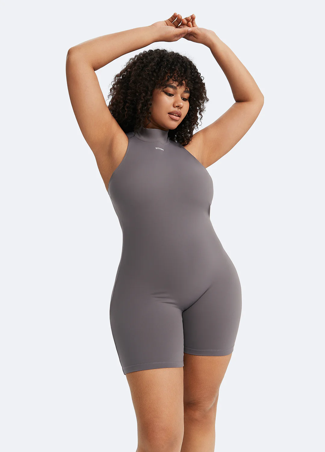 Sleeveless High-Neck Bodysuit - Image 7
