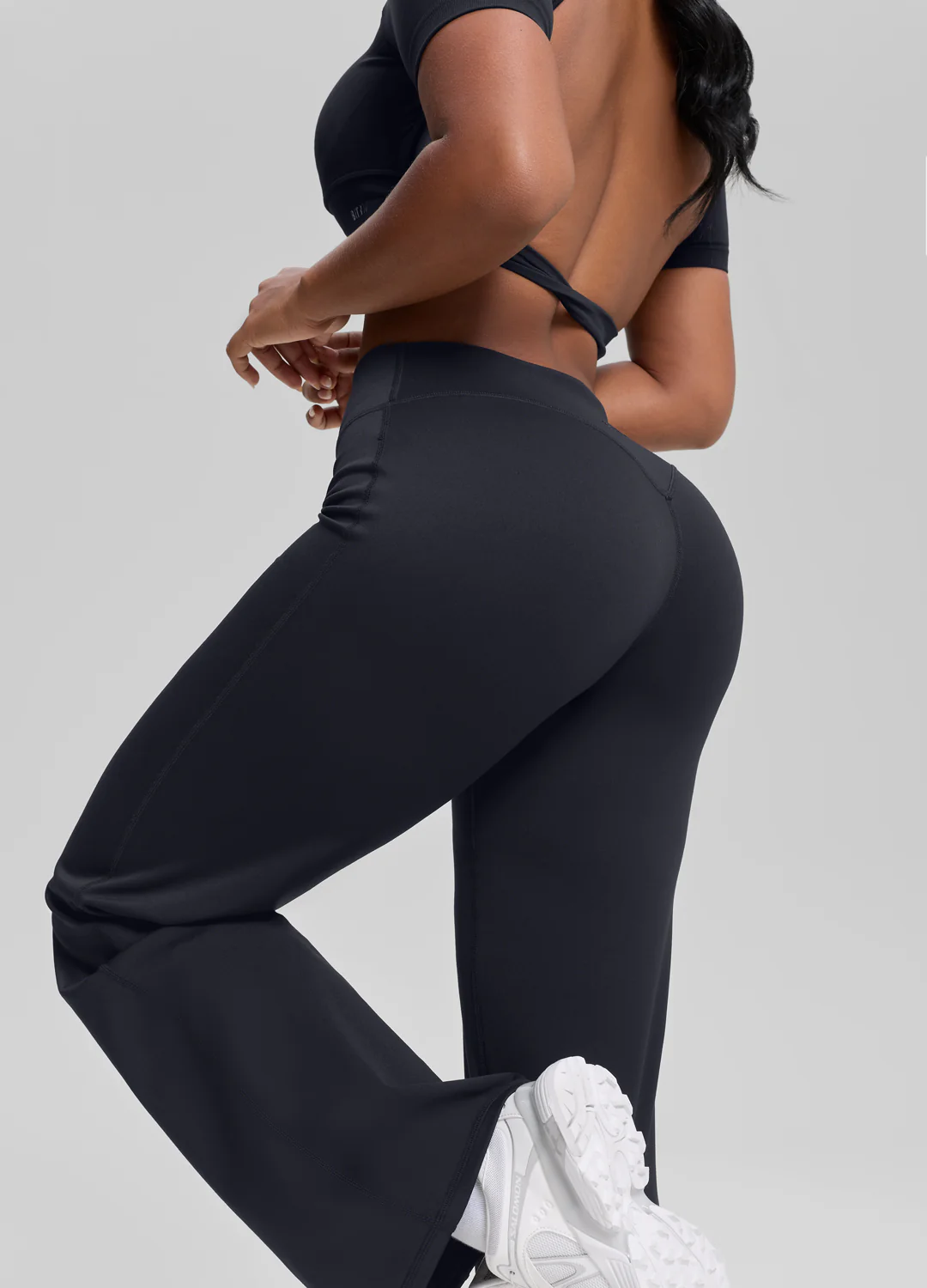 Straight Leg Flowy Stretchy Soft Sweat-Wicking Bottoms - Image 4