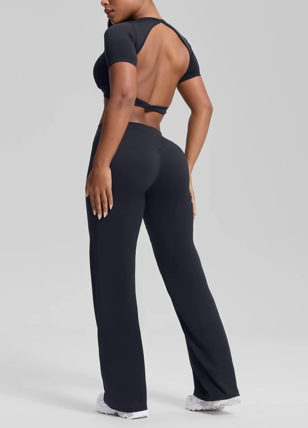 Straight Leg Flowy Stretchy Soft Sweat-Wicking Bottoms - Image 5