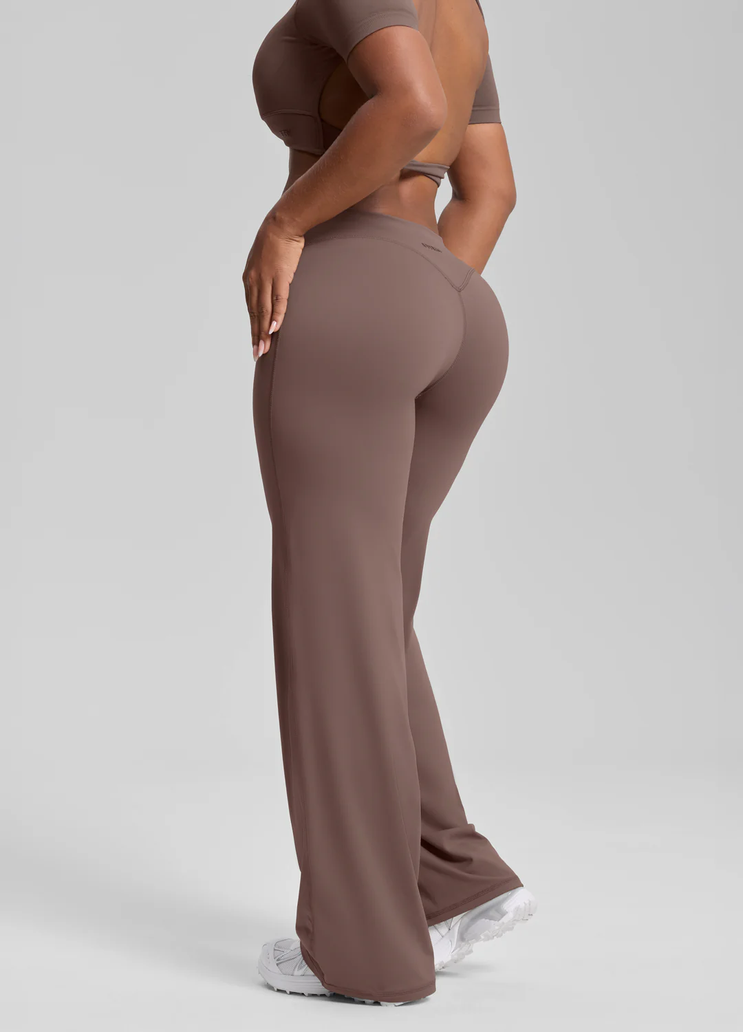 Straight Leg Flowy Stretchy Soft Sweat-Wicking Bottoms - Image 3