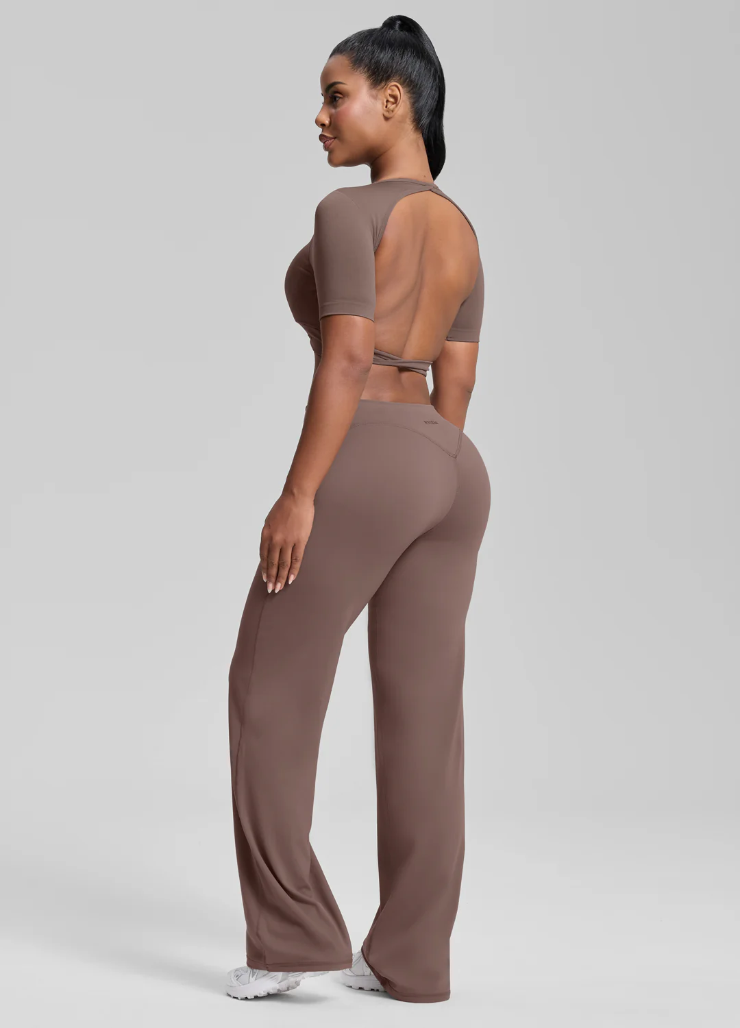 Straight Leg Flowy Stretchy Soft Sweat-Wicking Bottoms - Image 6