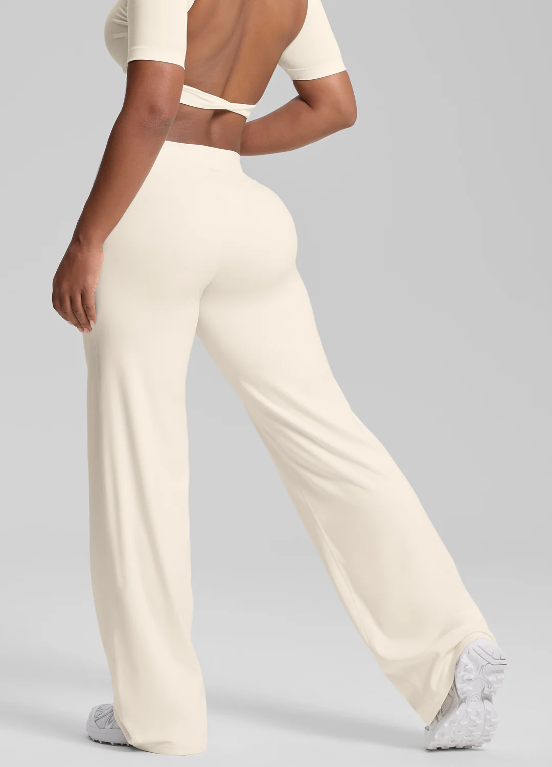Straight Leg Flowy Stretchy Soft Sweat-Wicking Bottoms - Image 2