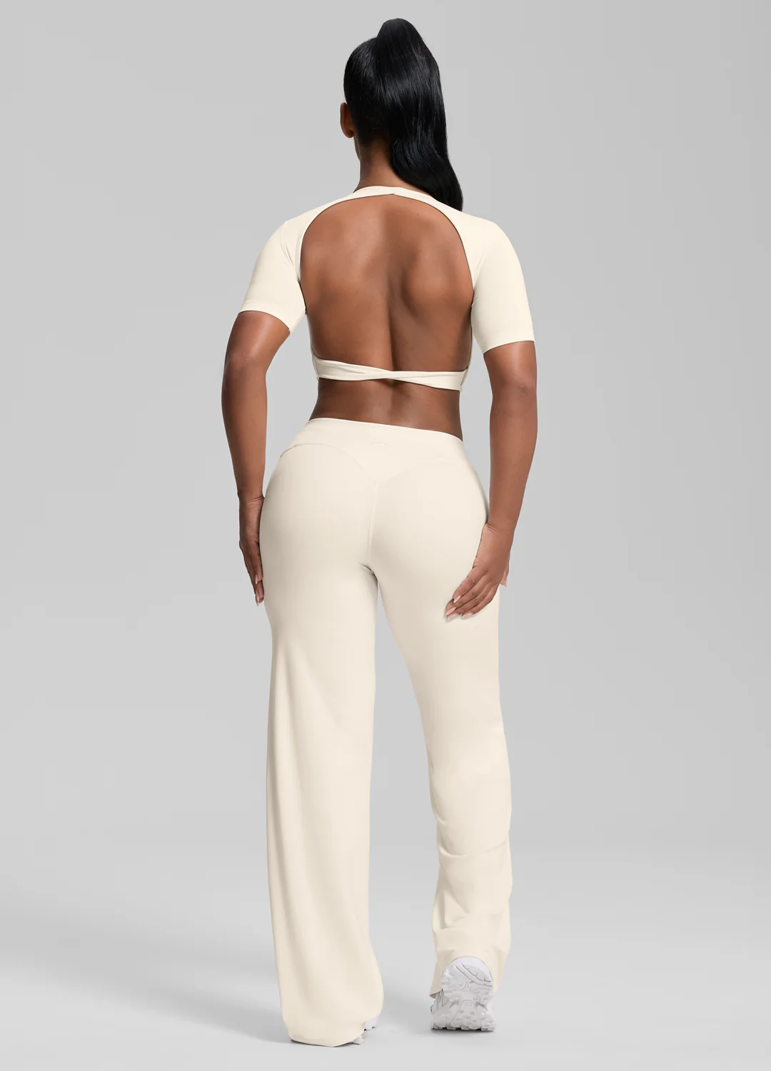 Straight Leg Flowy Stretchy Soft Sweat-Wicking Bottoms - Image 3