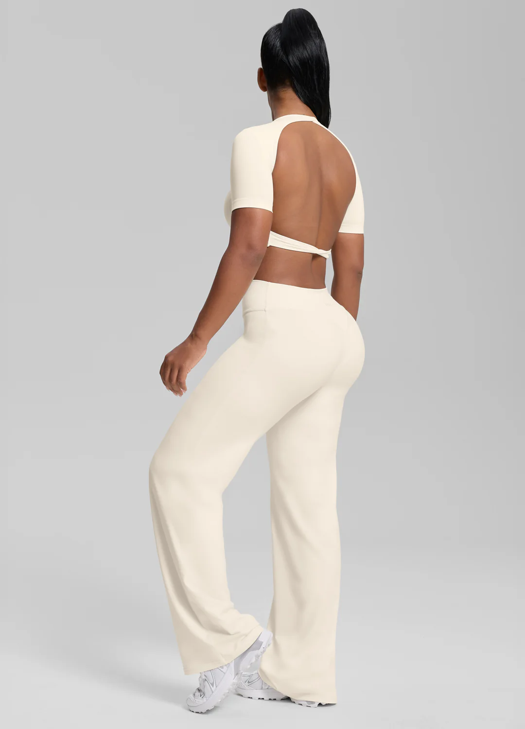 Straight Leg Flowy Stretchy Soft Sweat-Wicking Bottoms - Image 6