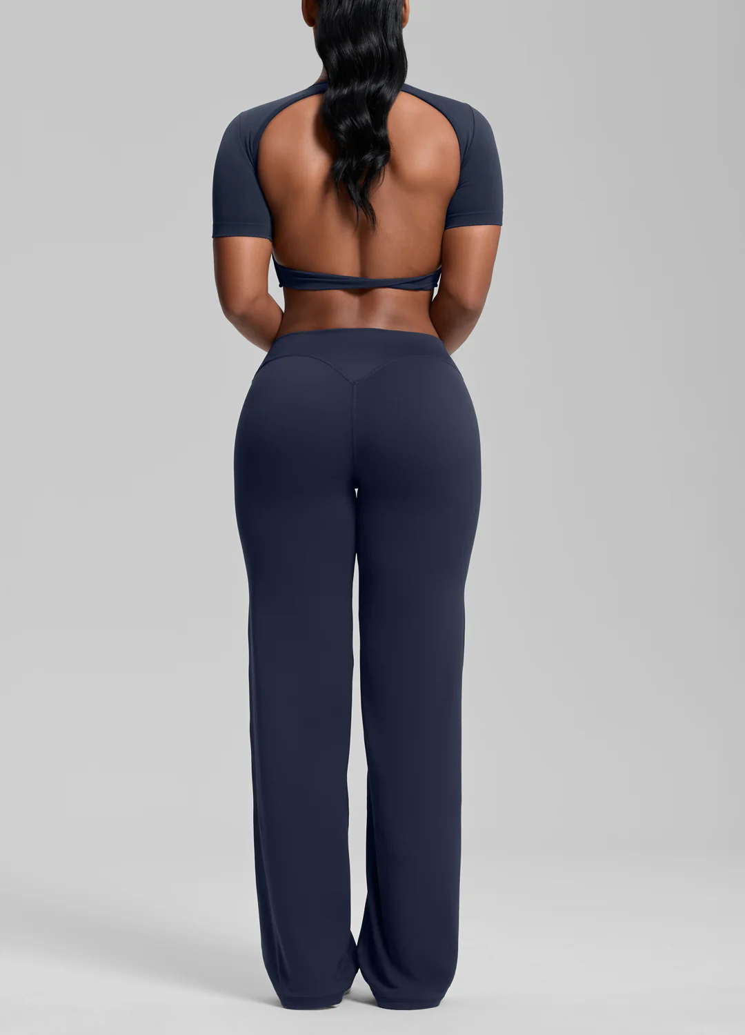 Straight Leg Flowy Stretchy Soft Sweat-Wicking Bottoms - Image 3