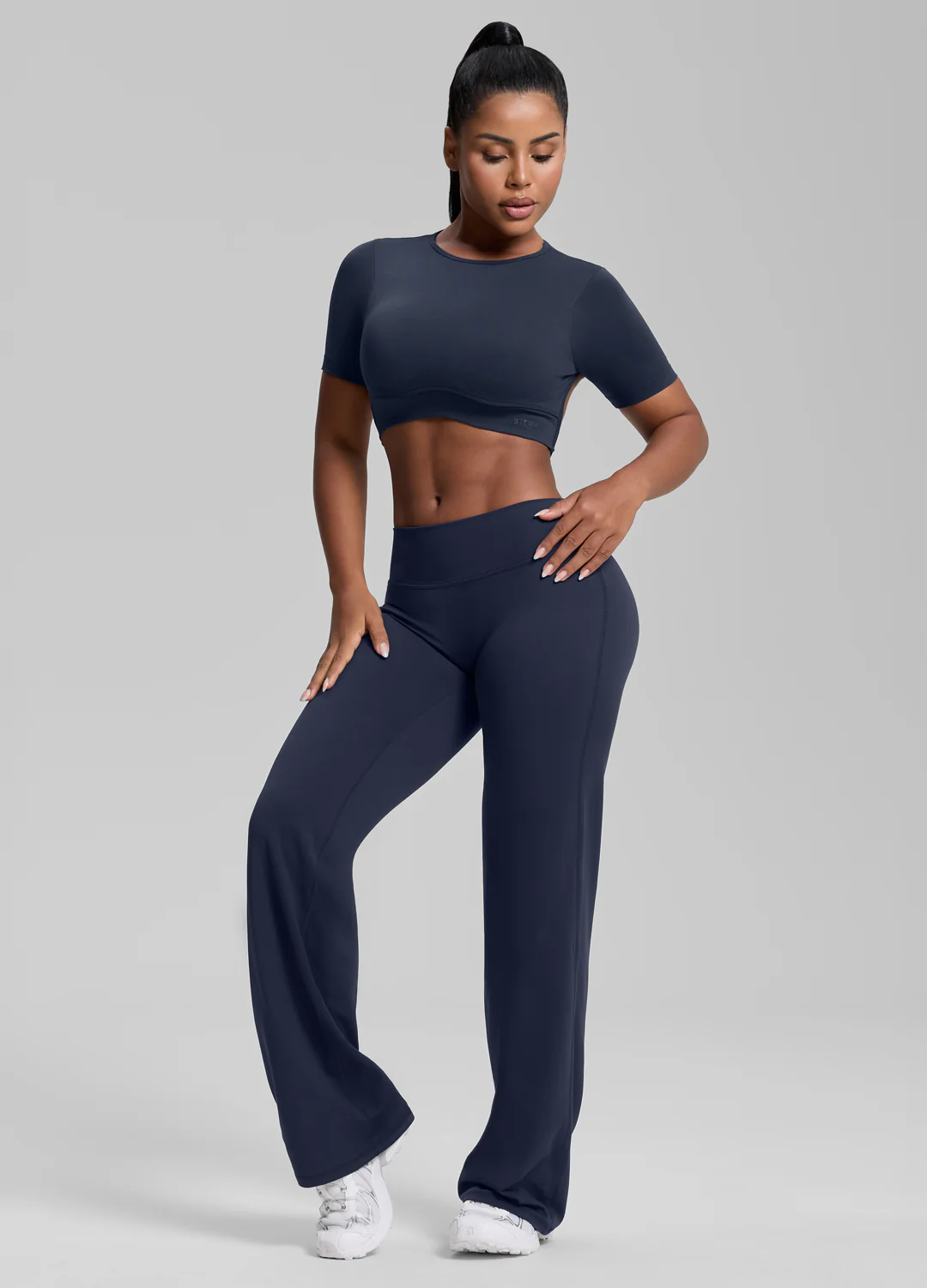 Straight Leg Flowy Stretchy Soft Sweat-Wicking Bottoms - Image 5