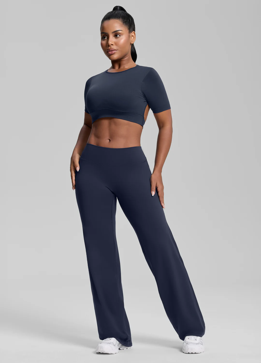 Straight Leg Flowy Stretchy Soft Sweat-Wicking Bottoms - Image 6