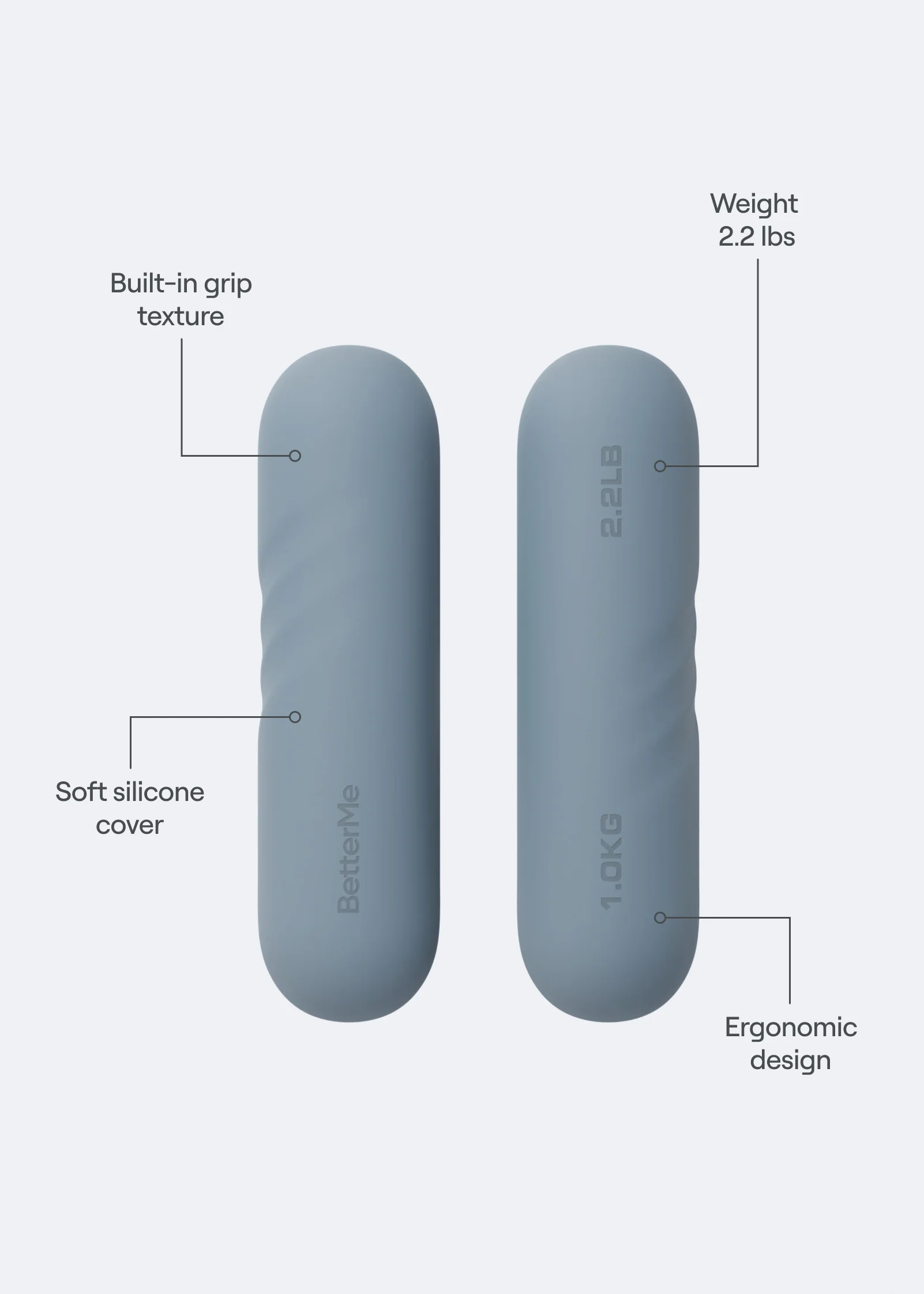 Soft Silicon Dumbbells - Image 2