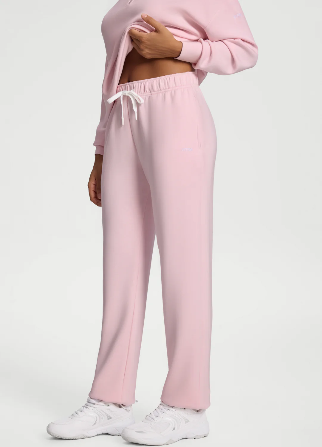 Soft Straight-Leg Sweatpants - Image 2