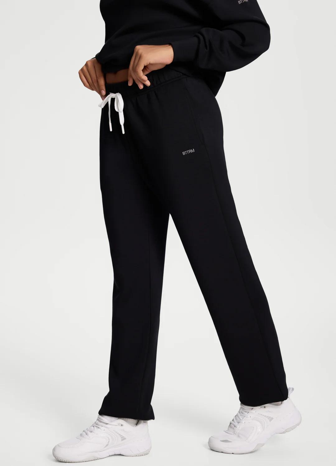 Soft Straight-Leg Sweatpants - Image 2