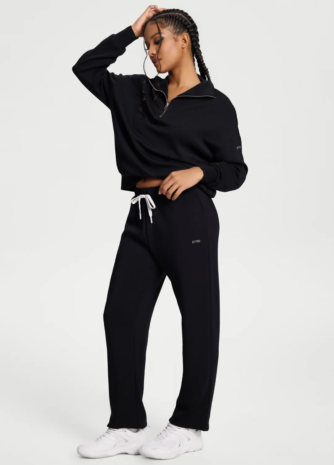 Soft Straight-Leg Sweatpants - Image 5
