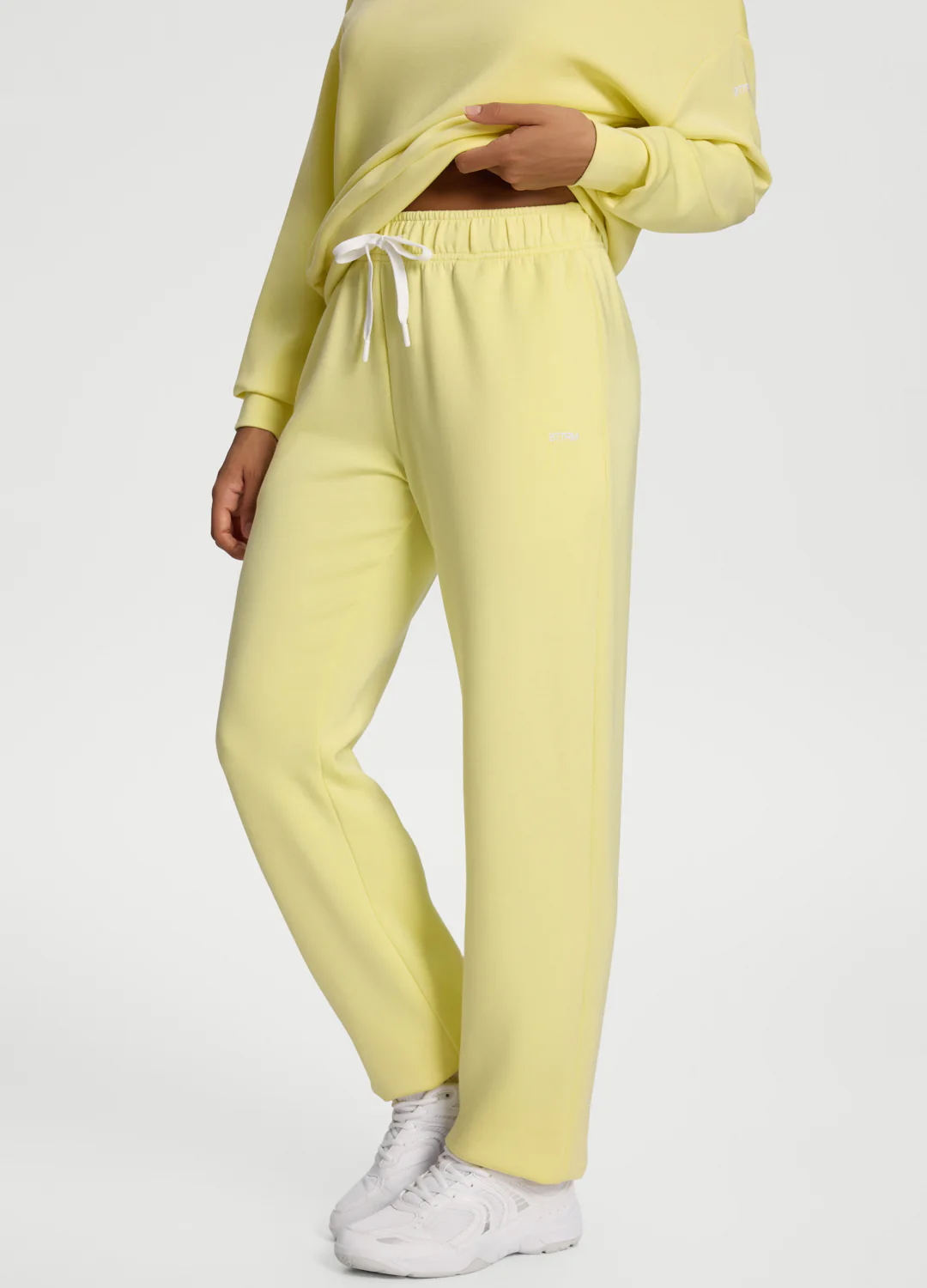 Soft Straight-Leg Sweatpants - Image 2