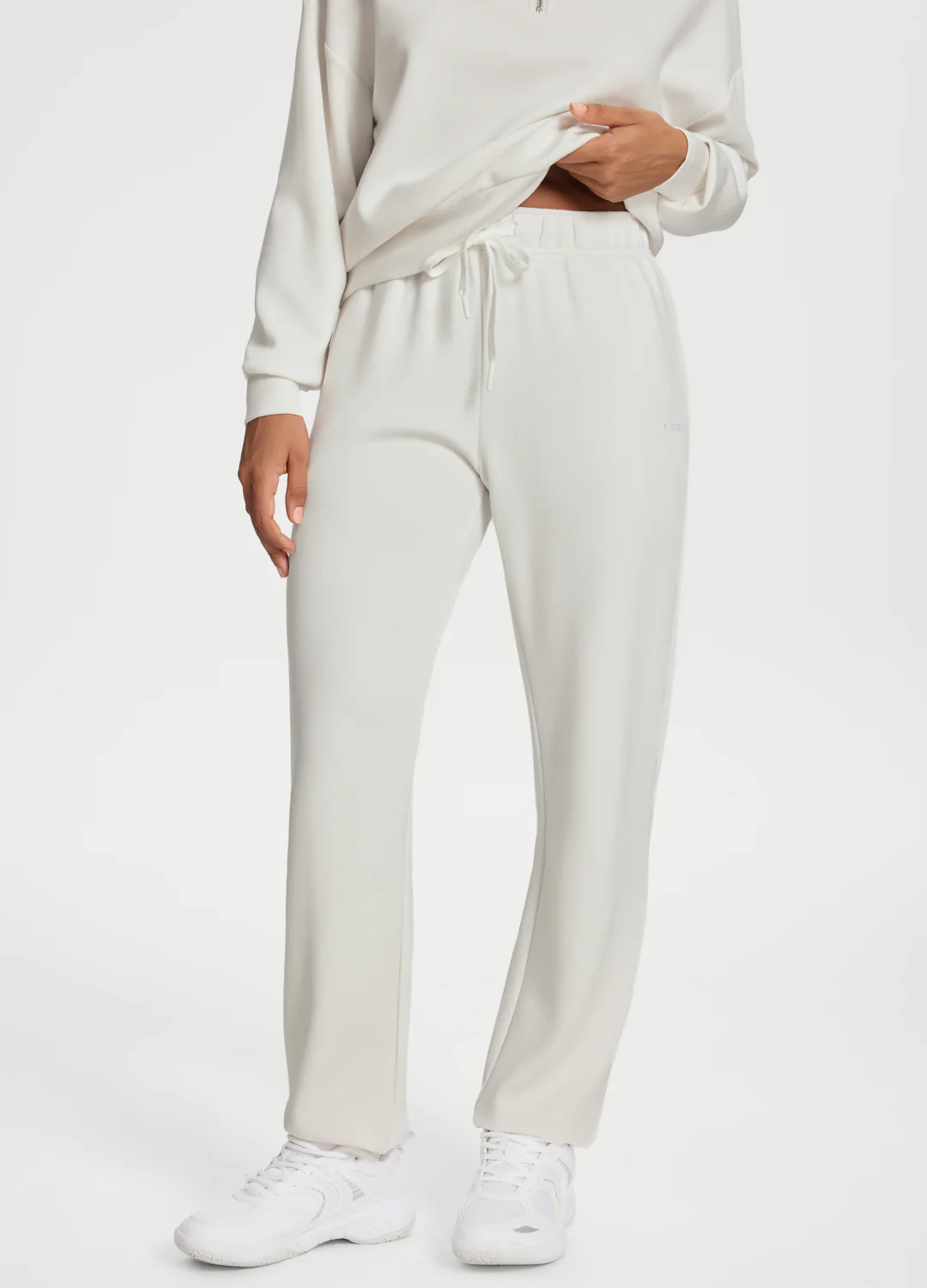 Soft Straight-Leg Sweatpants