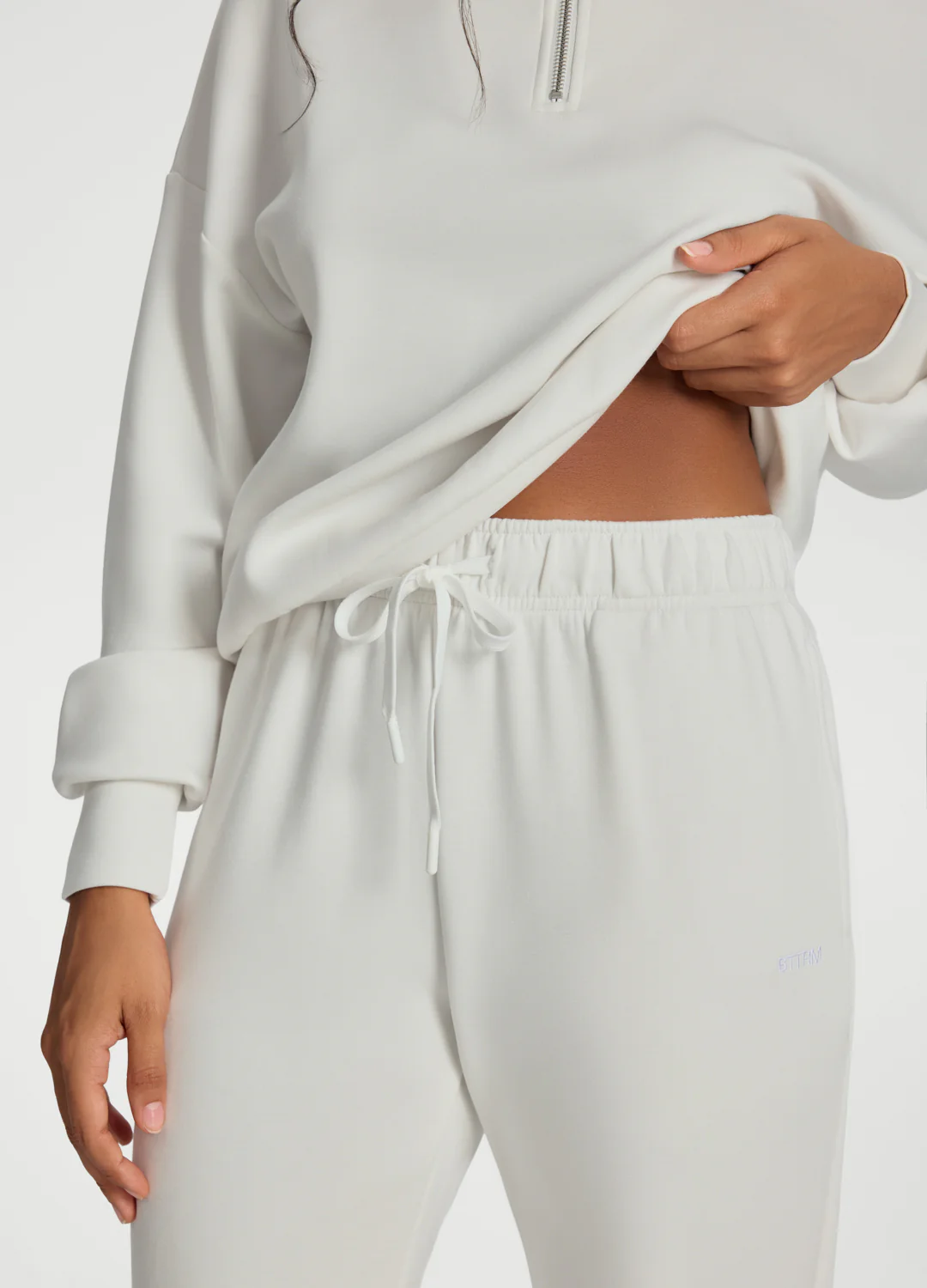 Soft Straight-Leg Sweatpants - Image 4