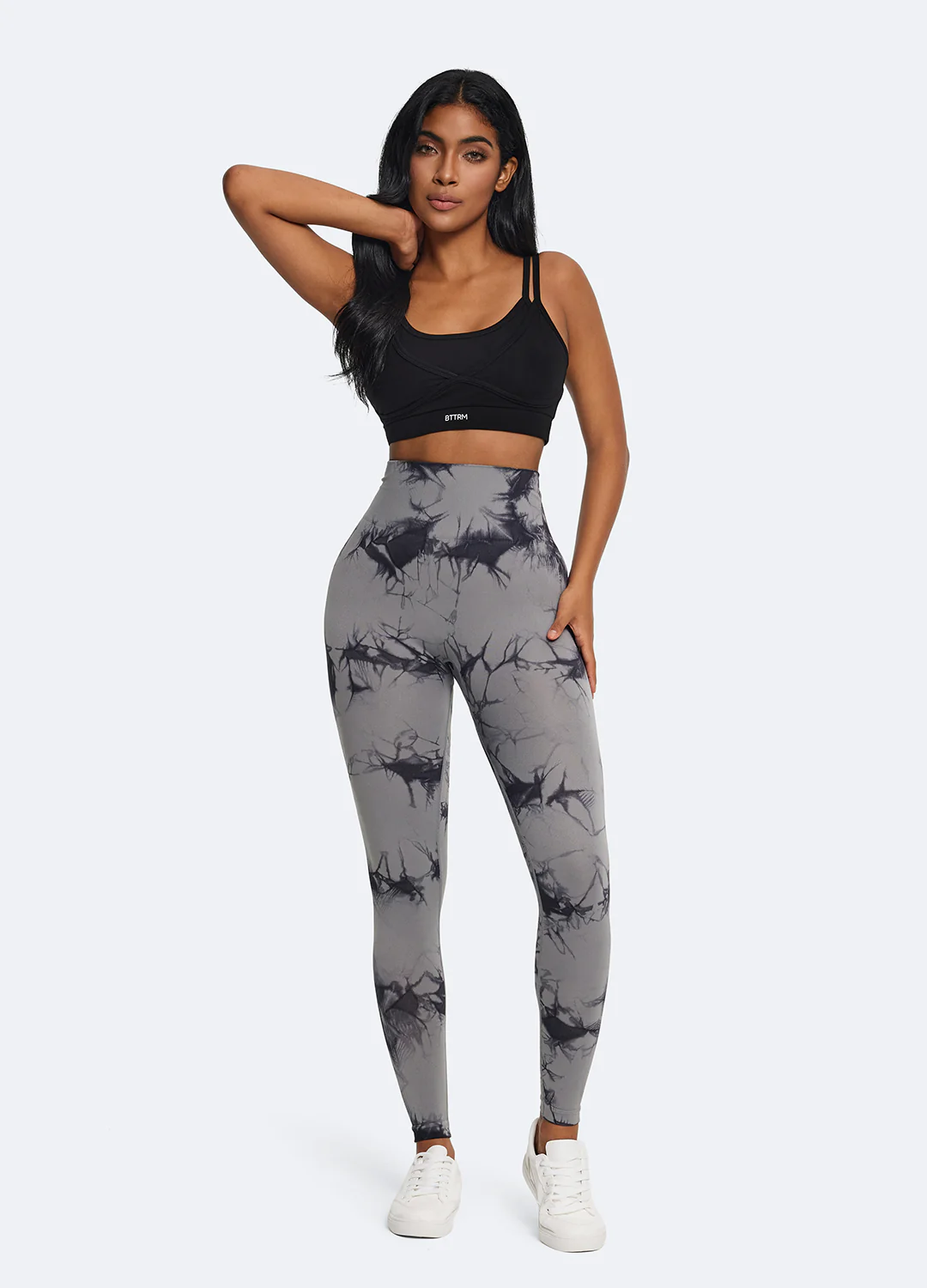 Tie Dye Leggings with Push-Up - Image 6