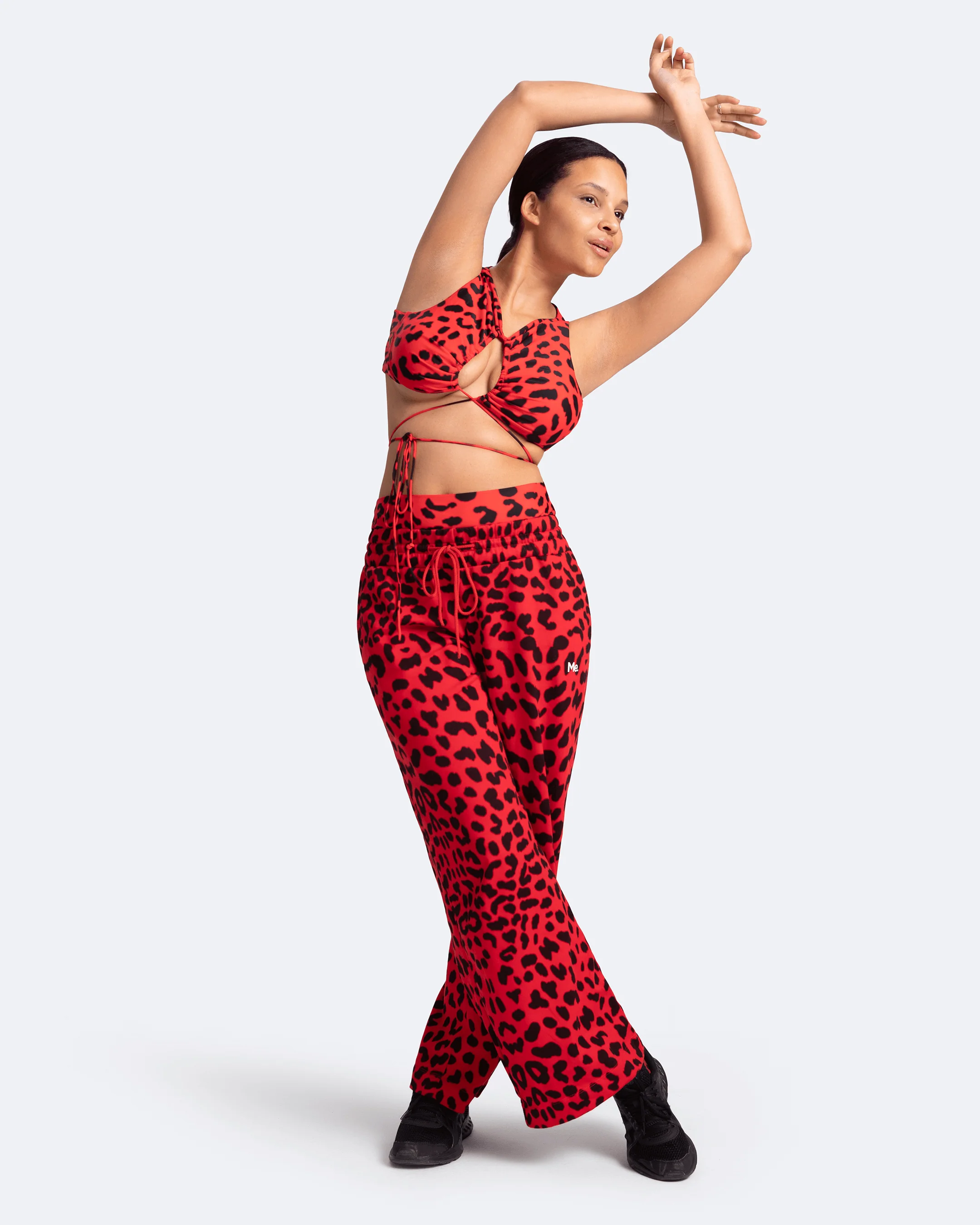 Tummy Control Wide Leg Pants - Image 11
