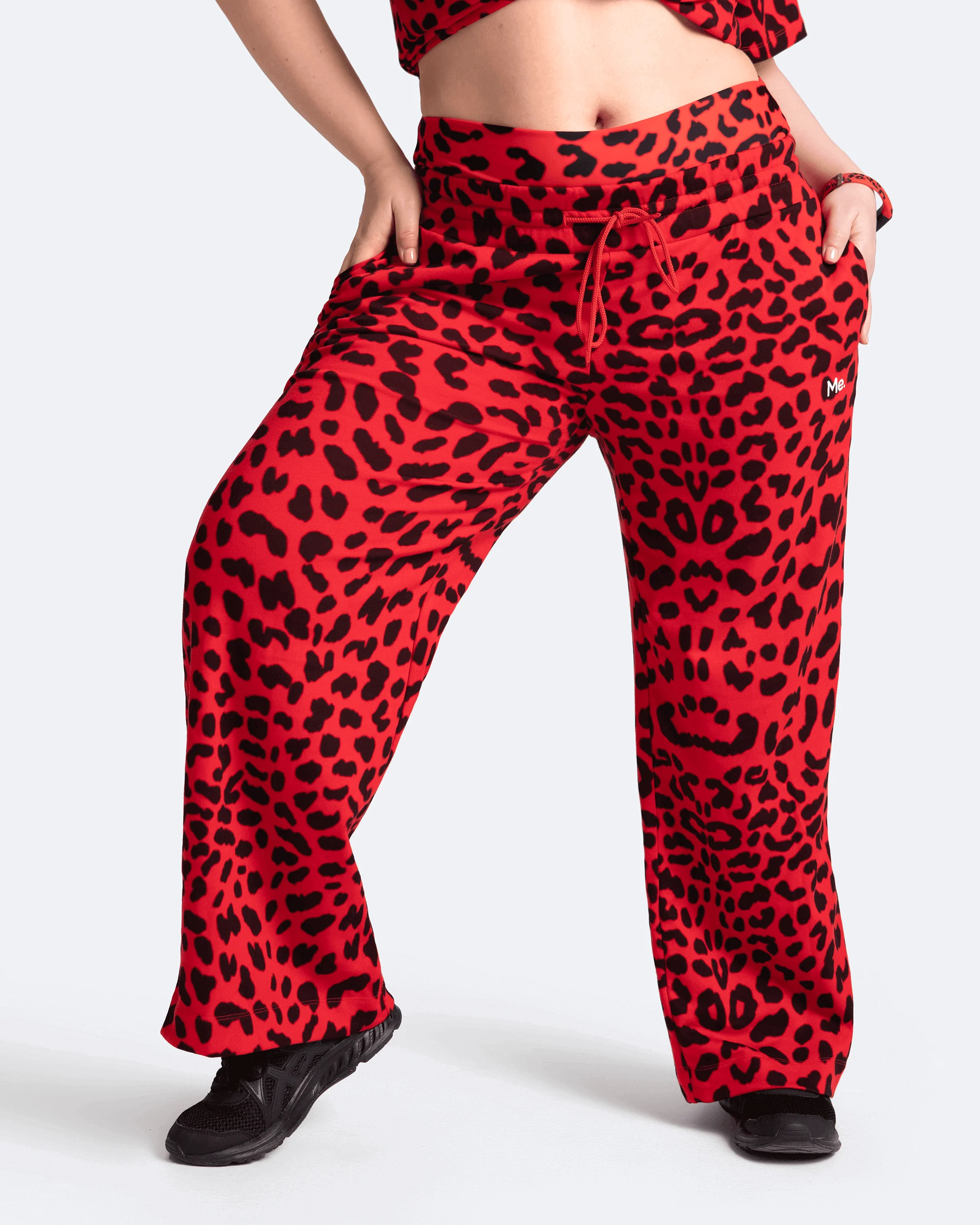 Tummy Control Wide Leg Pants - Image 12