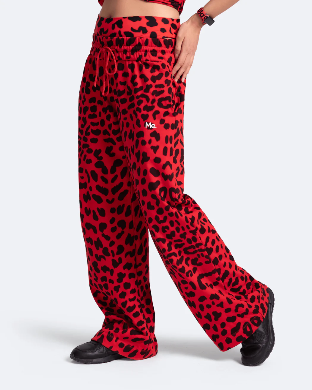 Tummy Control Wide Leg Pants - Image 3