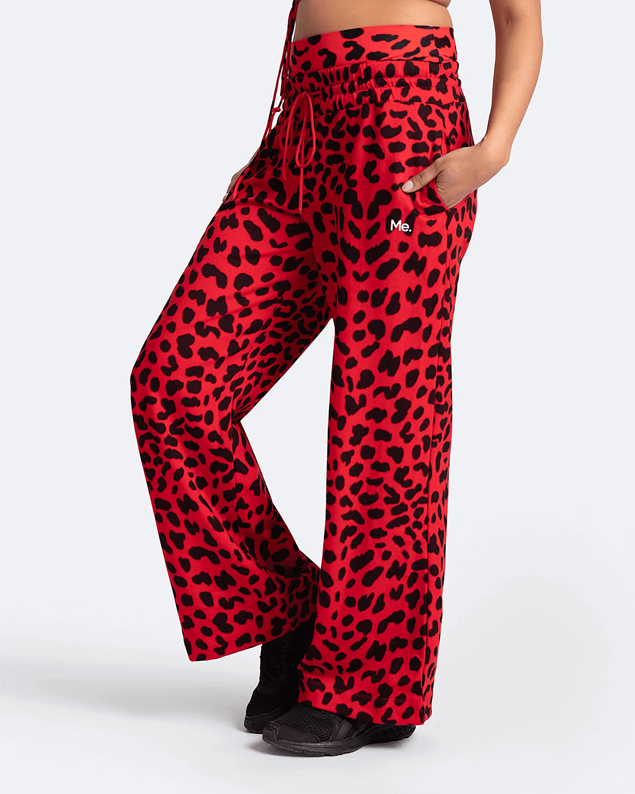 Tummy Control Wide Leg Pants - Image 8
