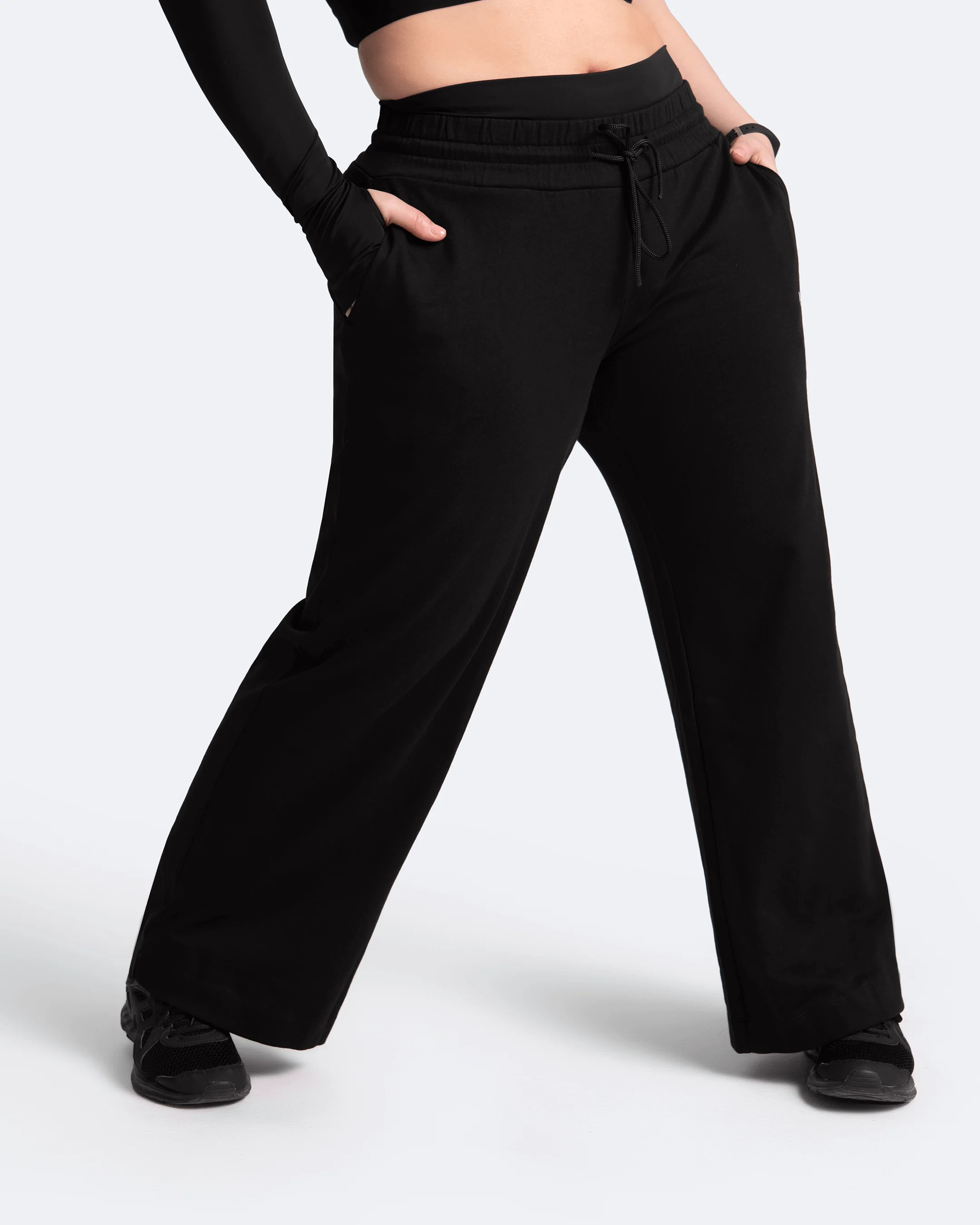 Tummy Control Wide Leg Pants - Image 12