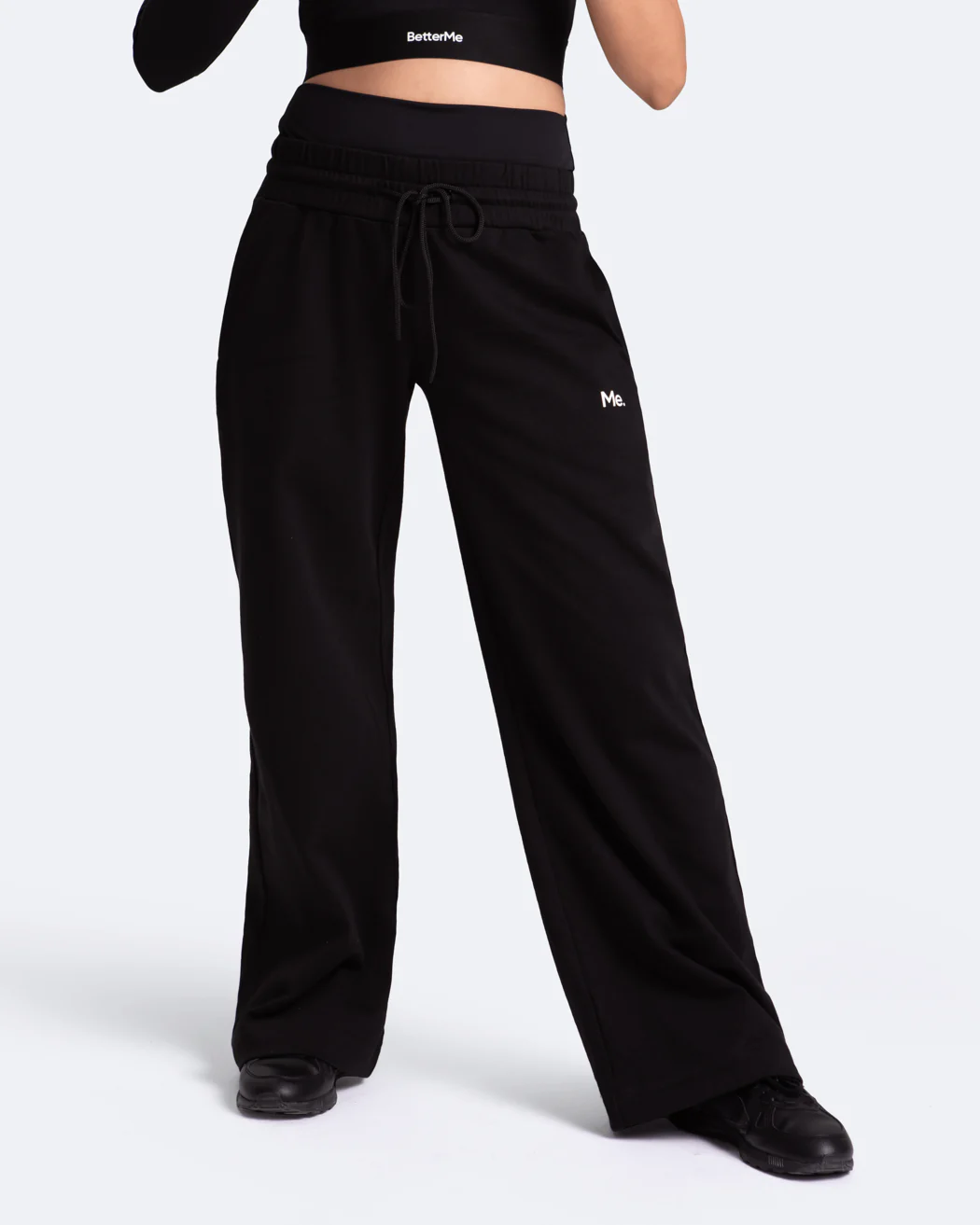 Tummy Control Wide Leg Pants - Image 2