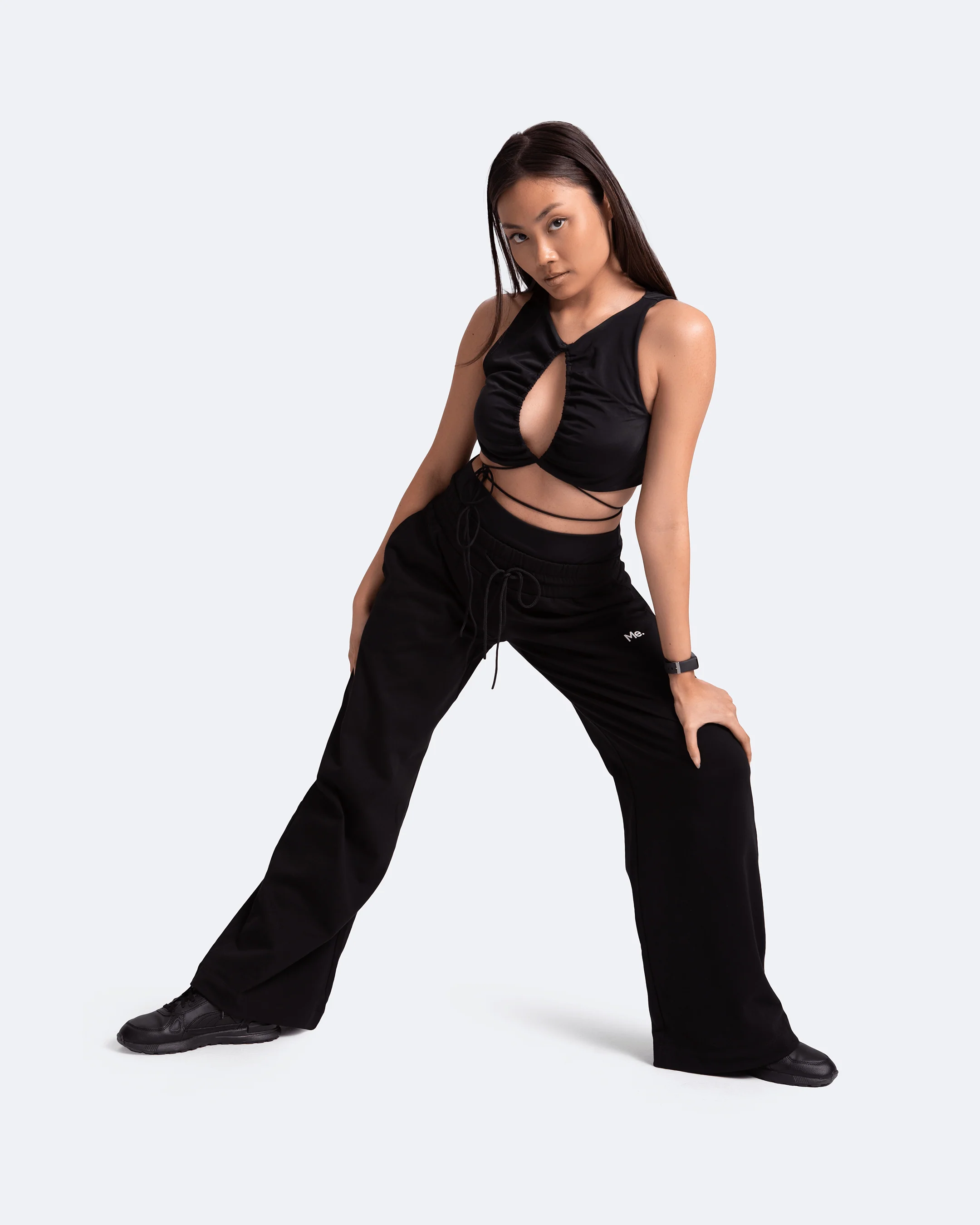 Tummy Control Wide Leg Pants - Image 5