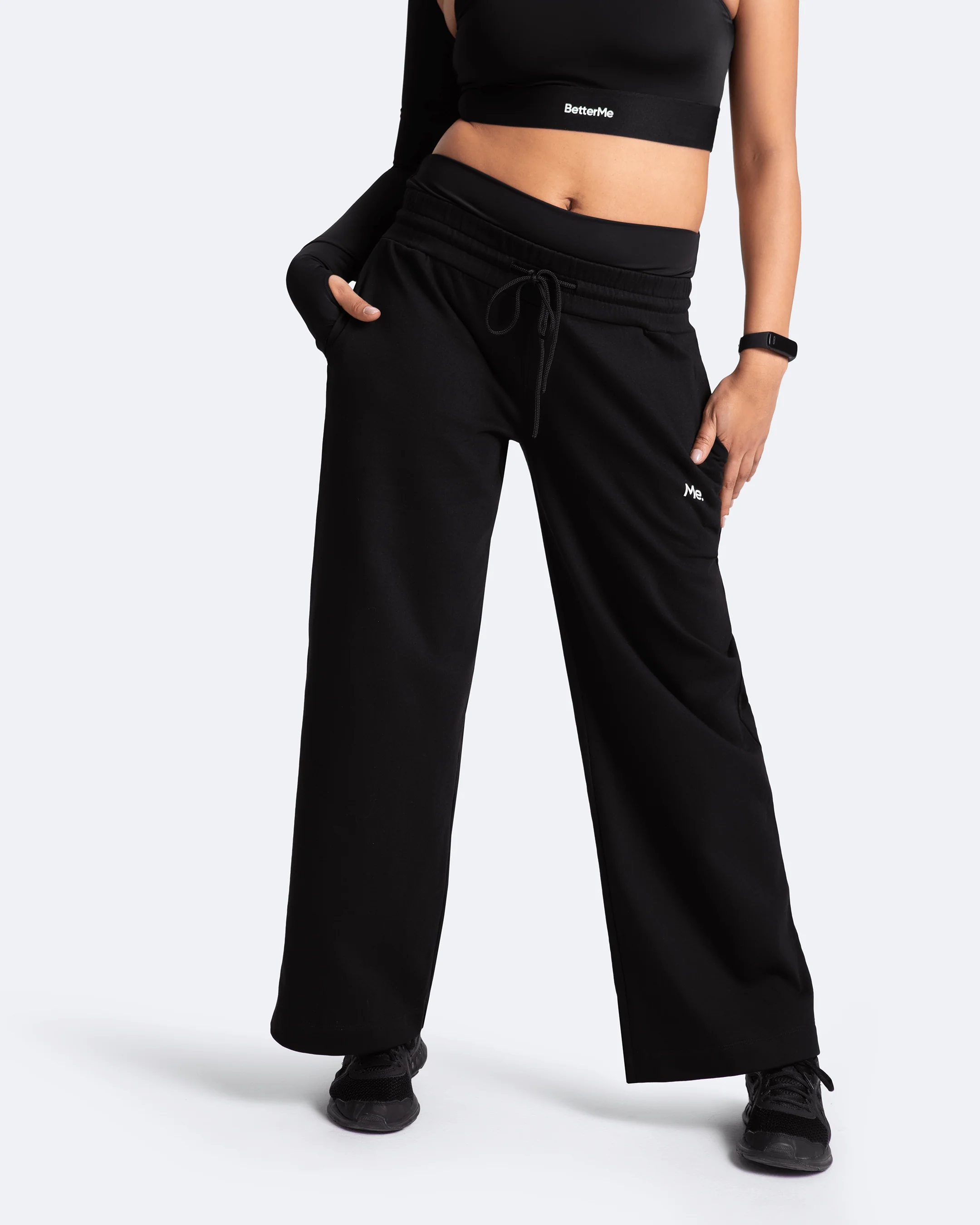 Tummy Control Wide Leg Pants - Image 7