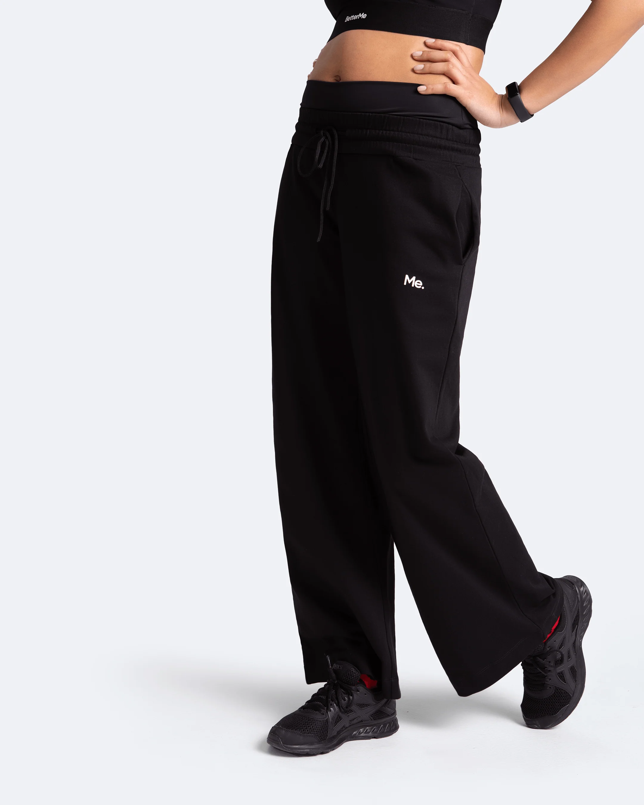 Tummy Control Wide Leg Pants - Image 8