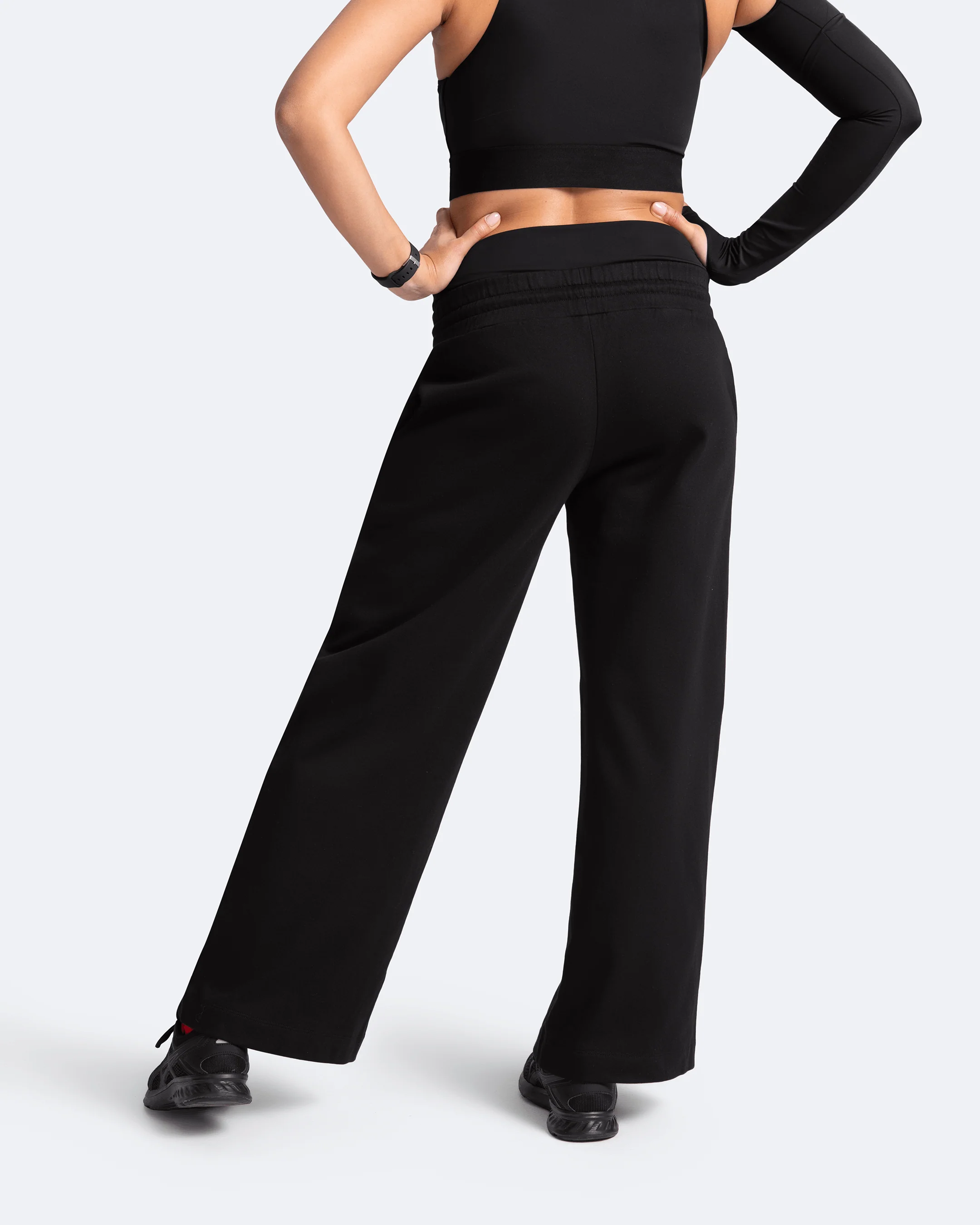 Tummy Control Wide Leg Pants - Image 9