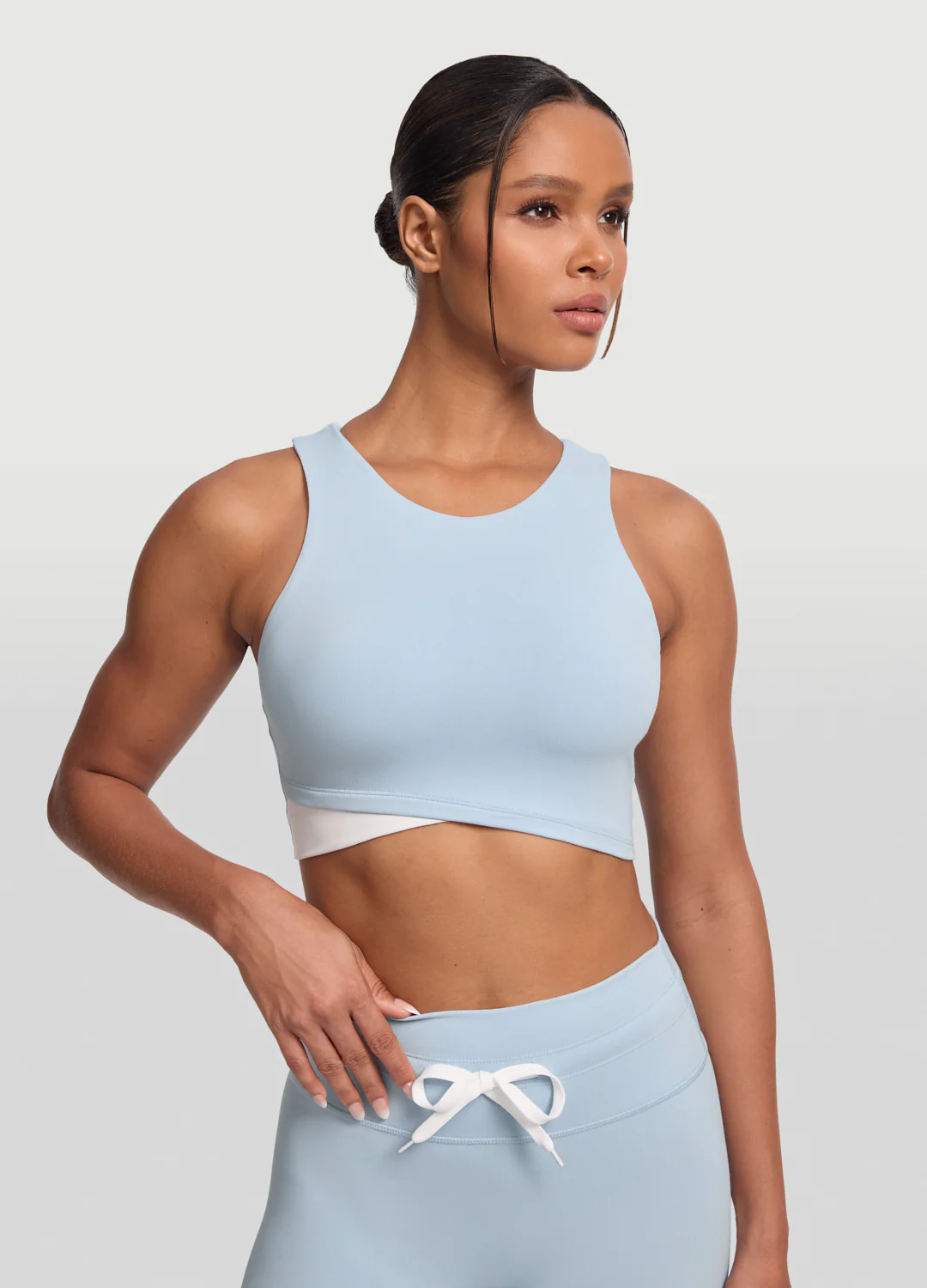 Two-Tone Crop Top - Image 4