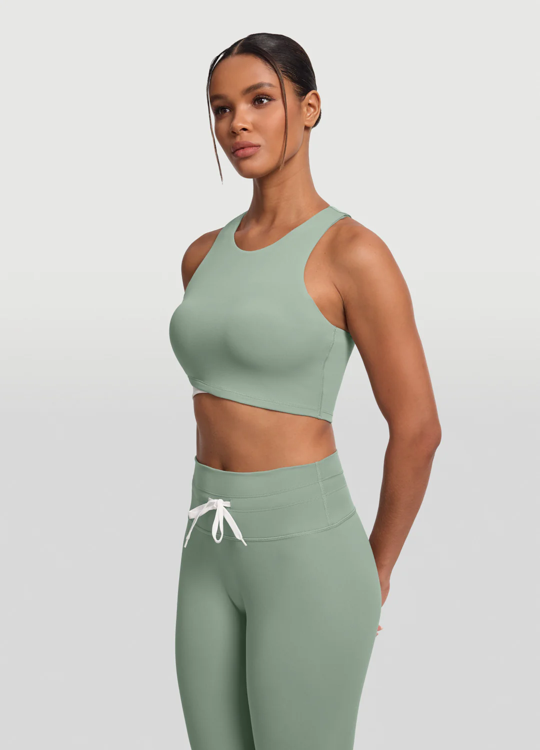 Two-Tone Crop Top - Image 2