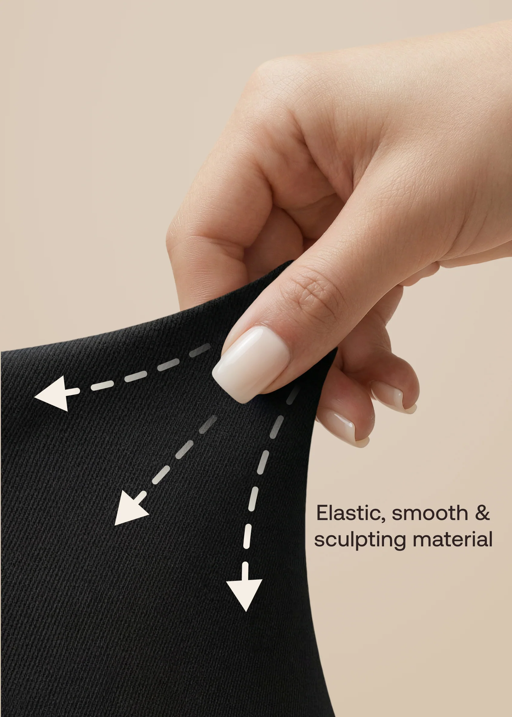Ultrasculpt High Waisted Butt Lifting Tummy Control Shaping Training Leggings - Image 5