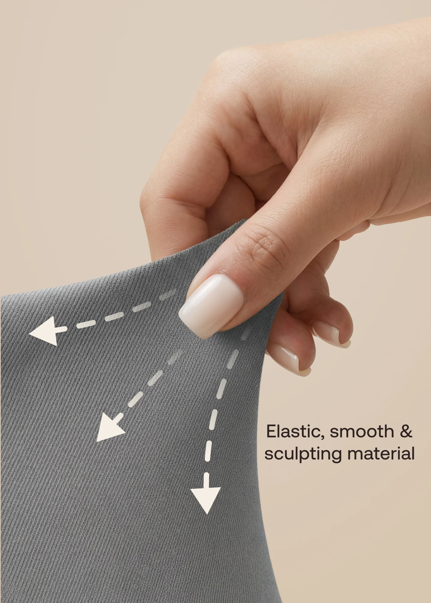 Ultrasculpt High Waisted Butt Lifting Tummy Control Shaping Training Leggings - Image 5