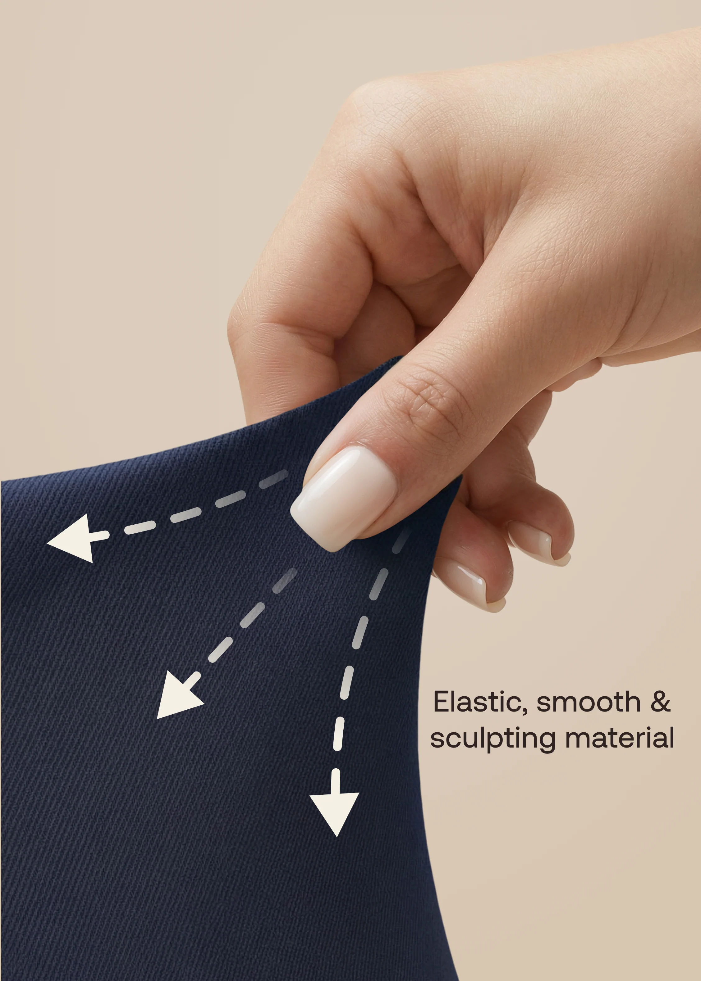 Ultrasculpt High Waisted Butt Lifting Tummy Control Shaping Training Leggings - Image 5