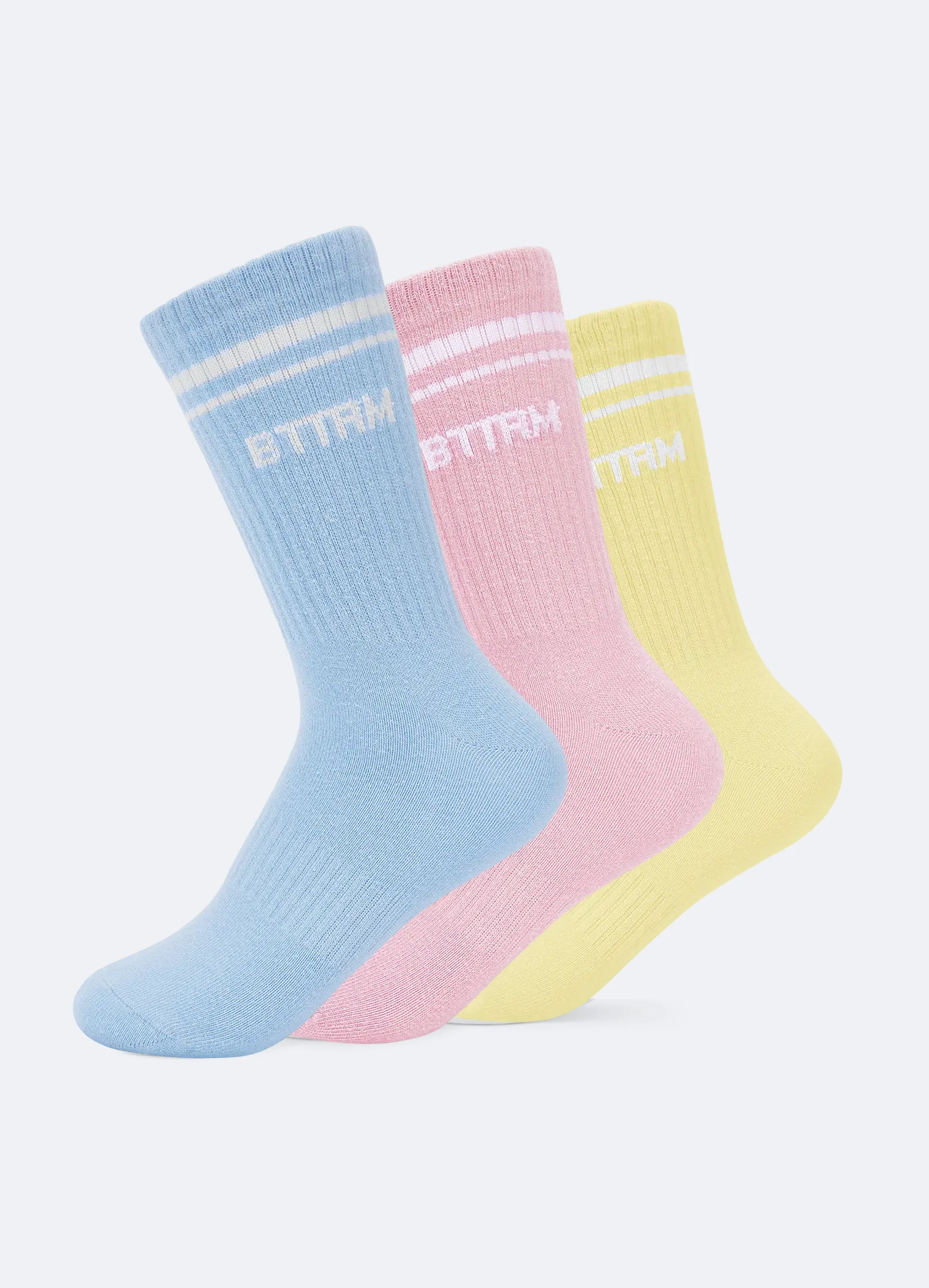 Unisex Half-Crew Socks 3-Pack