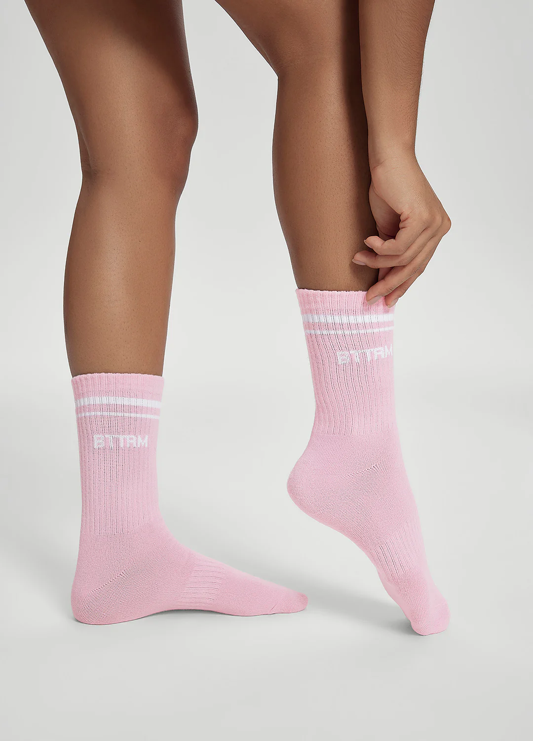 Unisex Half-Crew Socks 3-Pack - Image 3