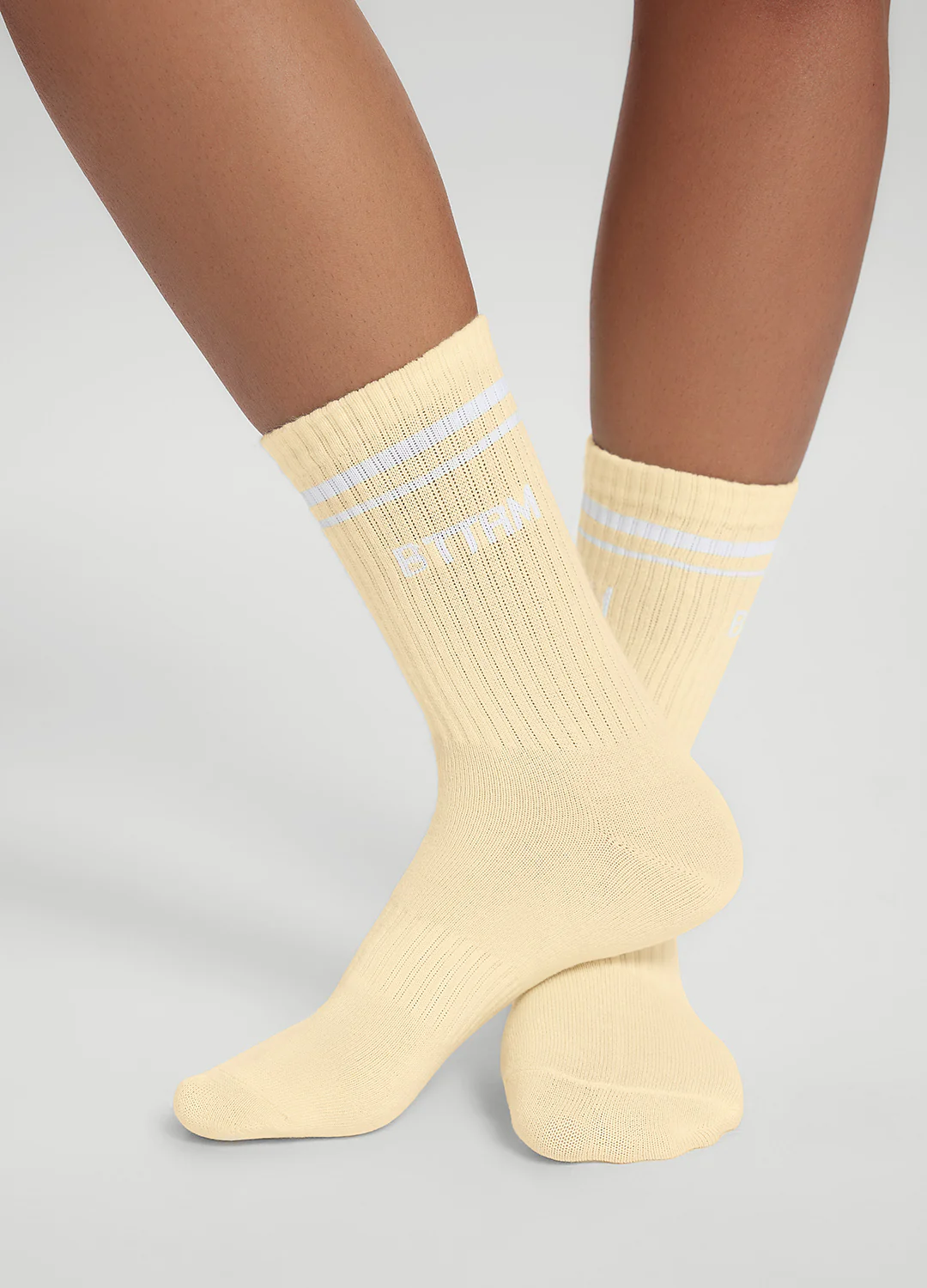 Unisex Half-Crew Socks 3-Pack - Image 4