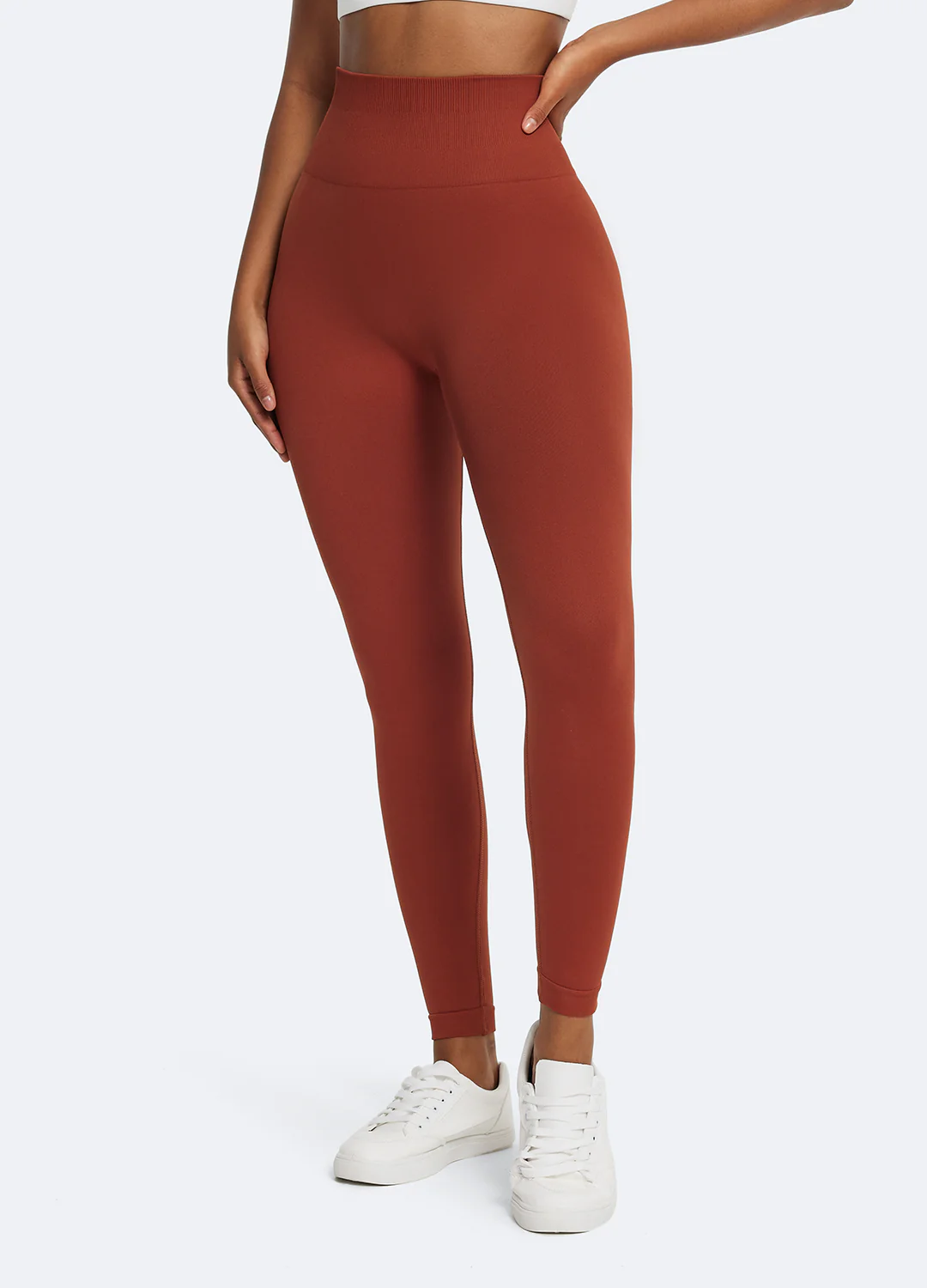 V-Back Scrunch Leggings - Image 2