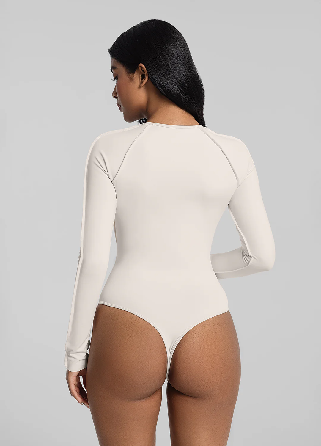V-Panel Mesh Bodysuit - Image 3
