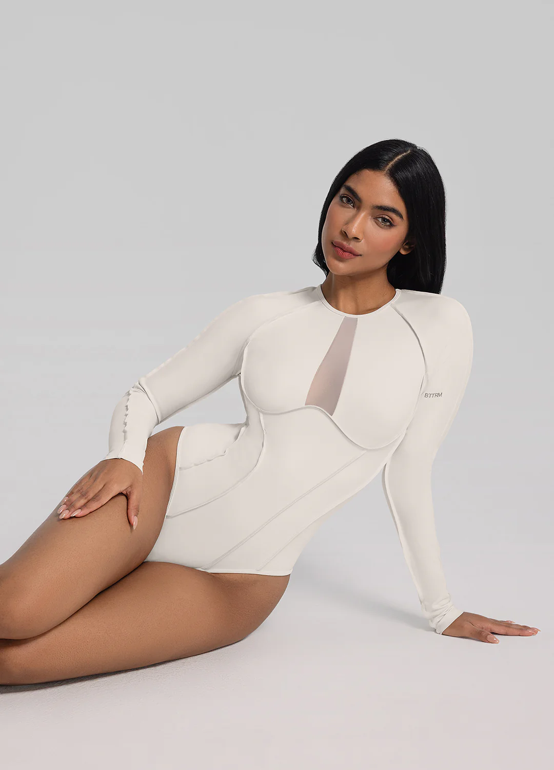 V-Panel Mesh Bodysuit - Image 6