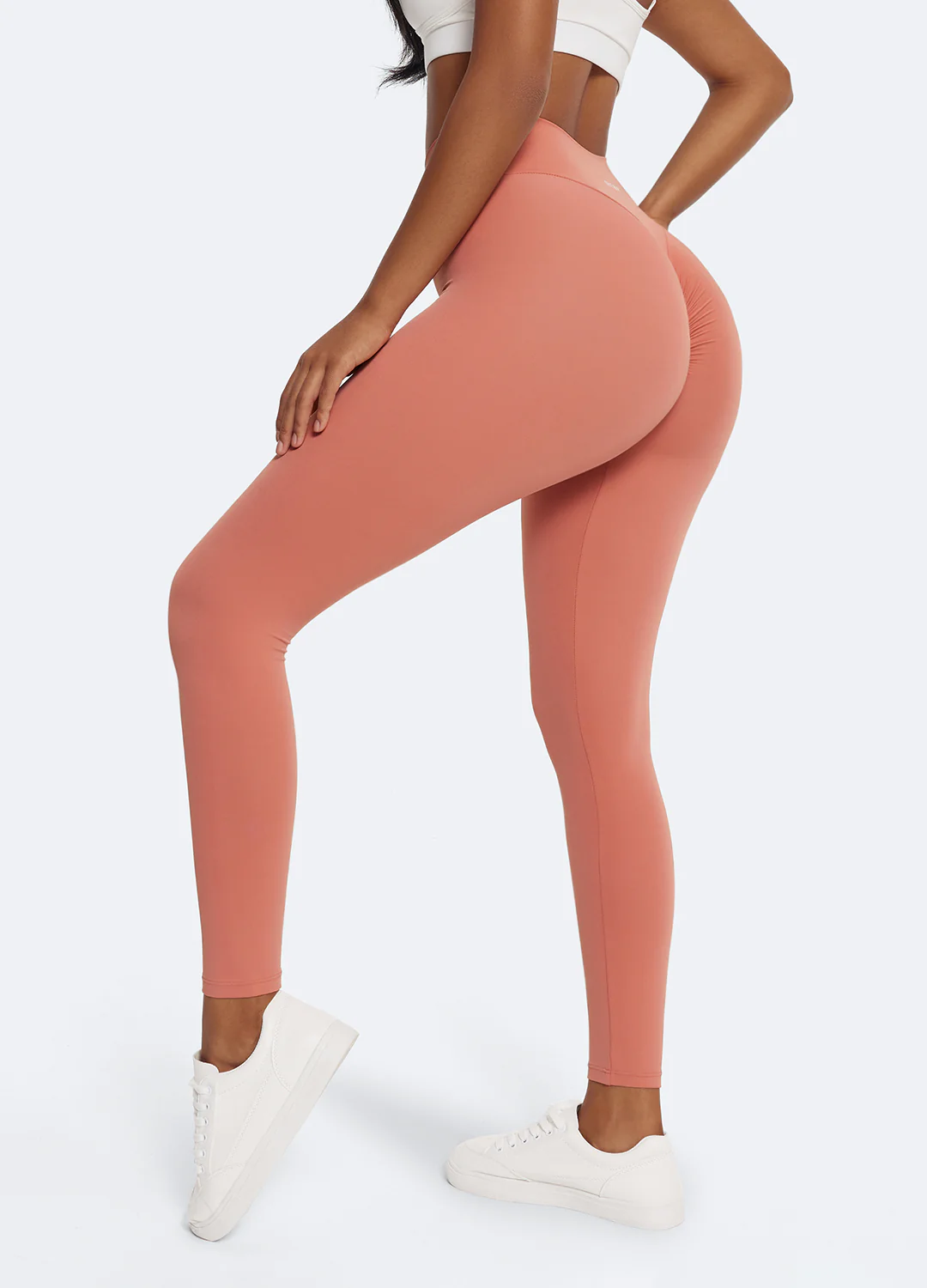 V-Seam Leggings with Push Up - Image 2