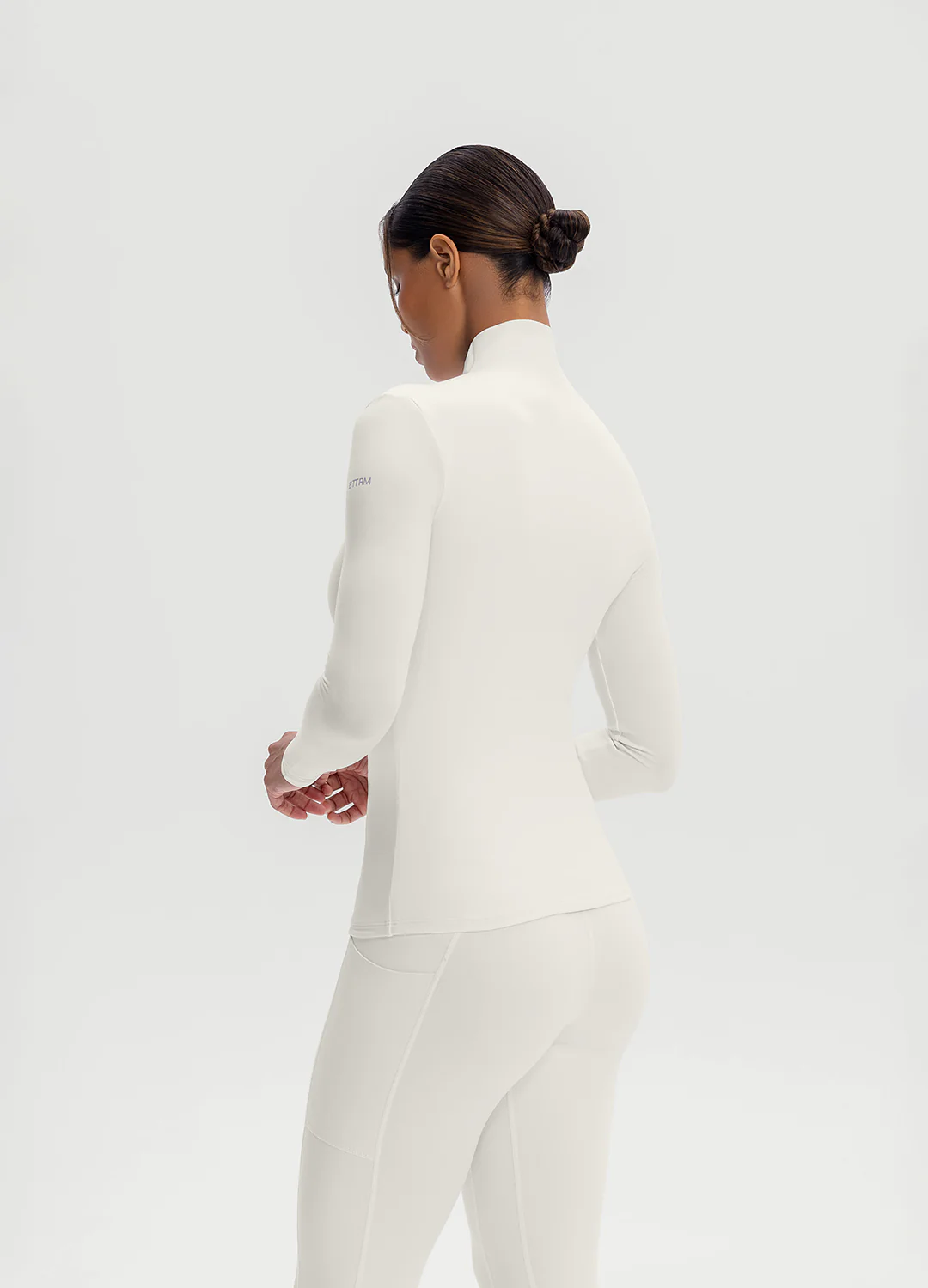 Mock Neck Long Sleeve Top - Image 2