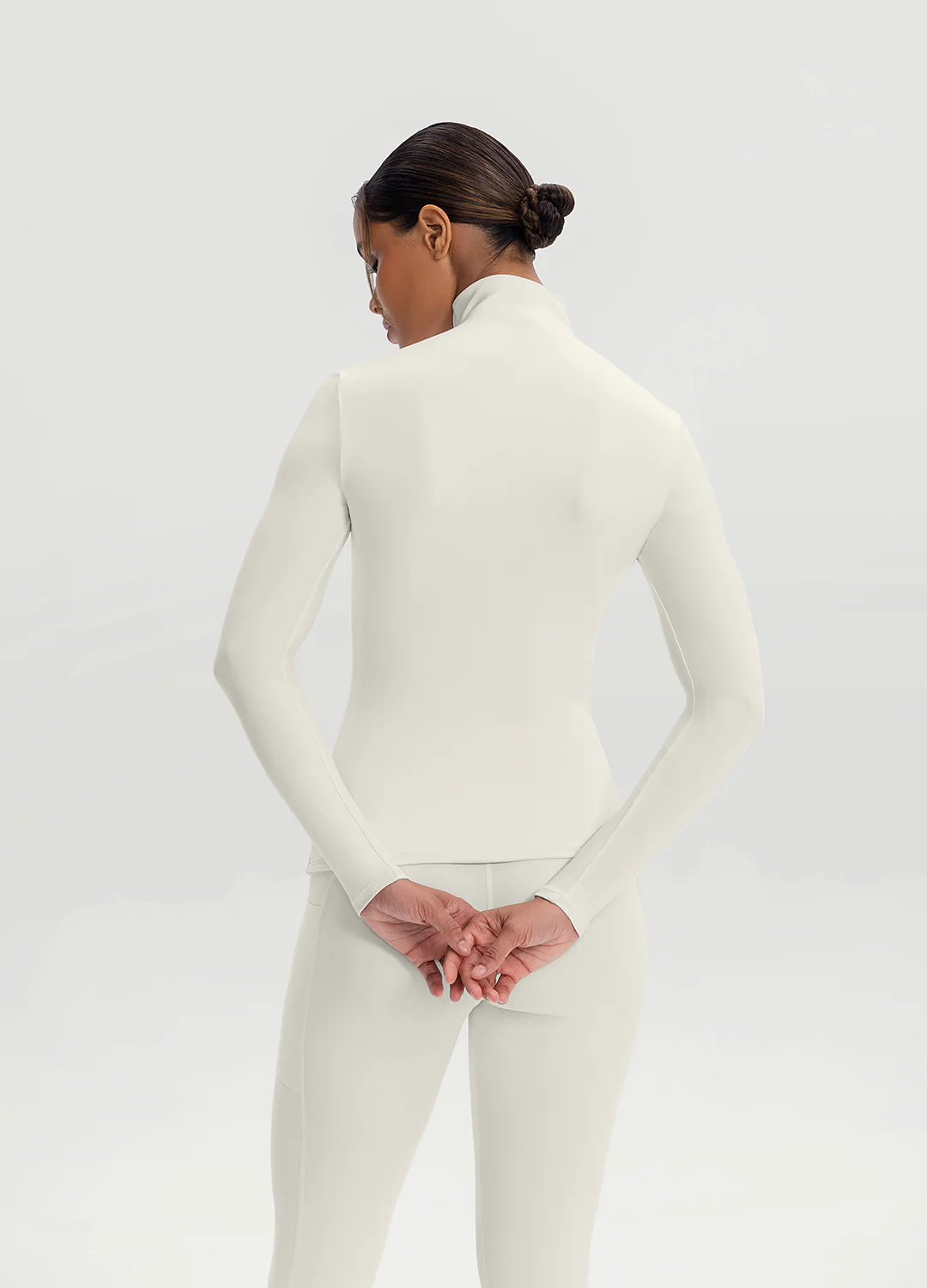Mock Neck Long Sleeve Top - Image 3