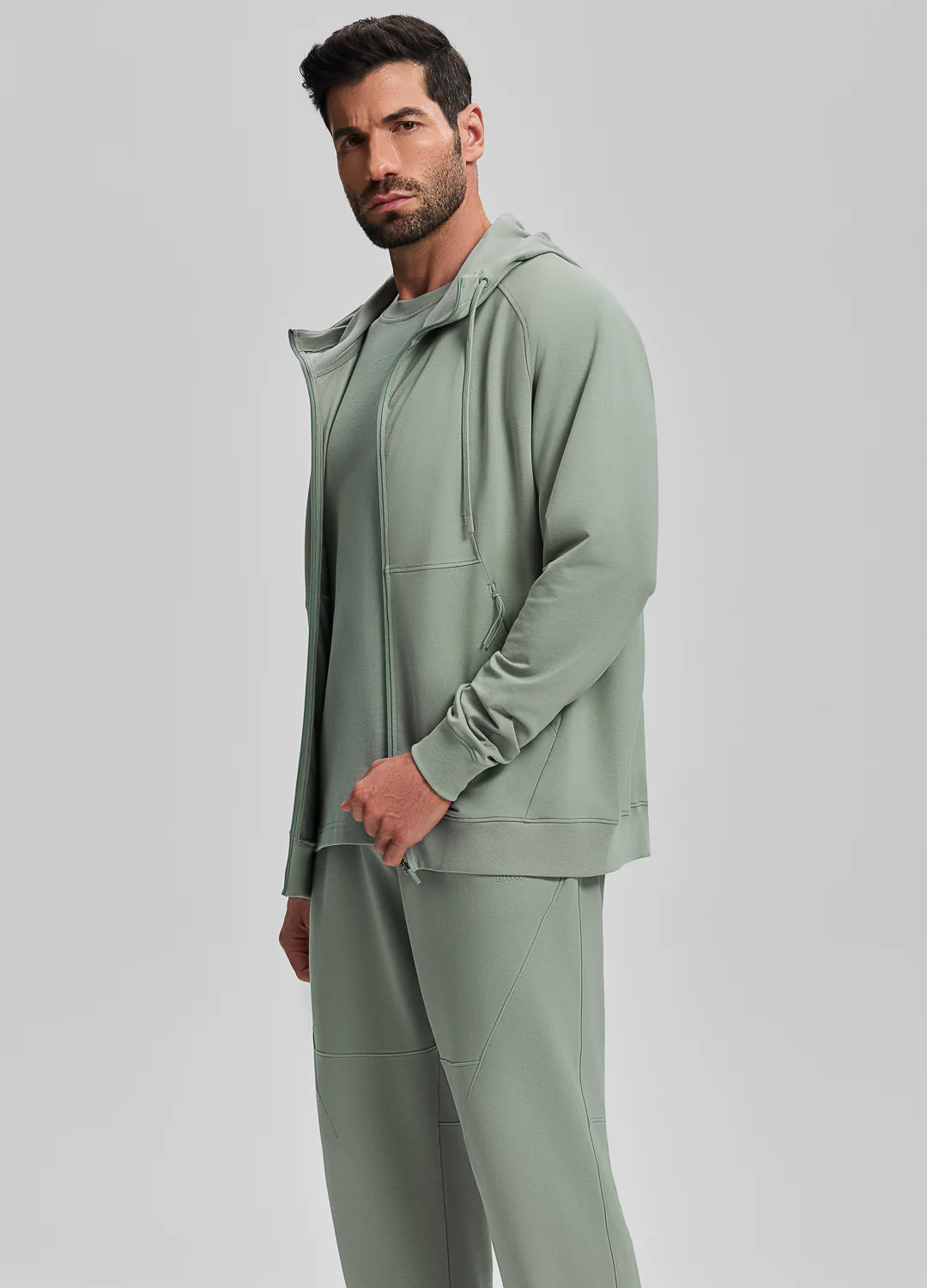 Zip-Up Hoodie - Image 3