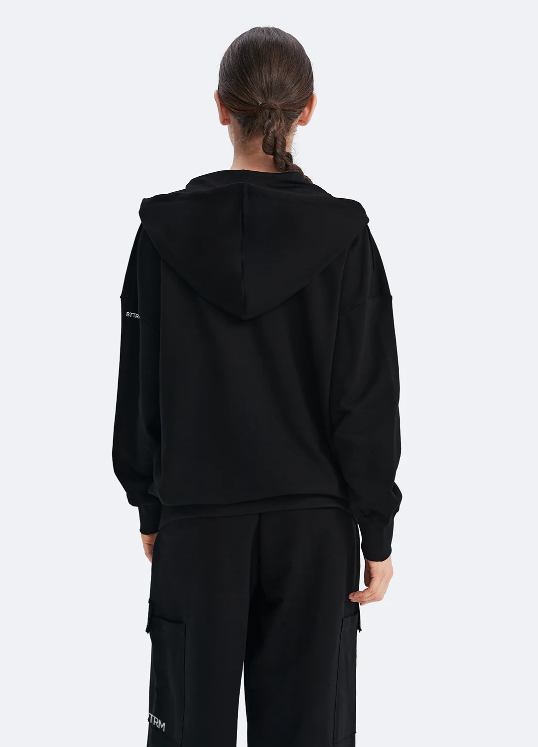Zip Up Hoodie with Pockets - Image 4