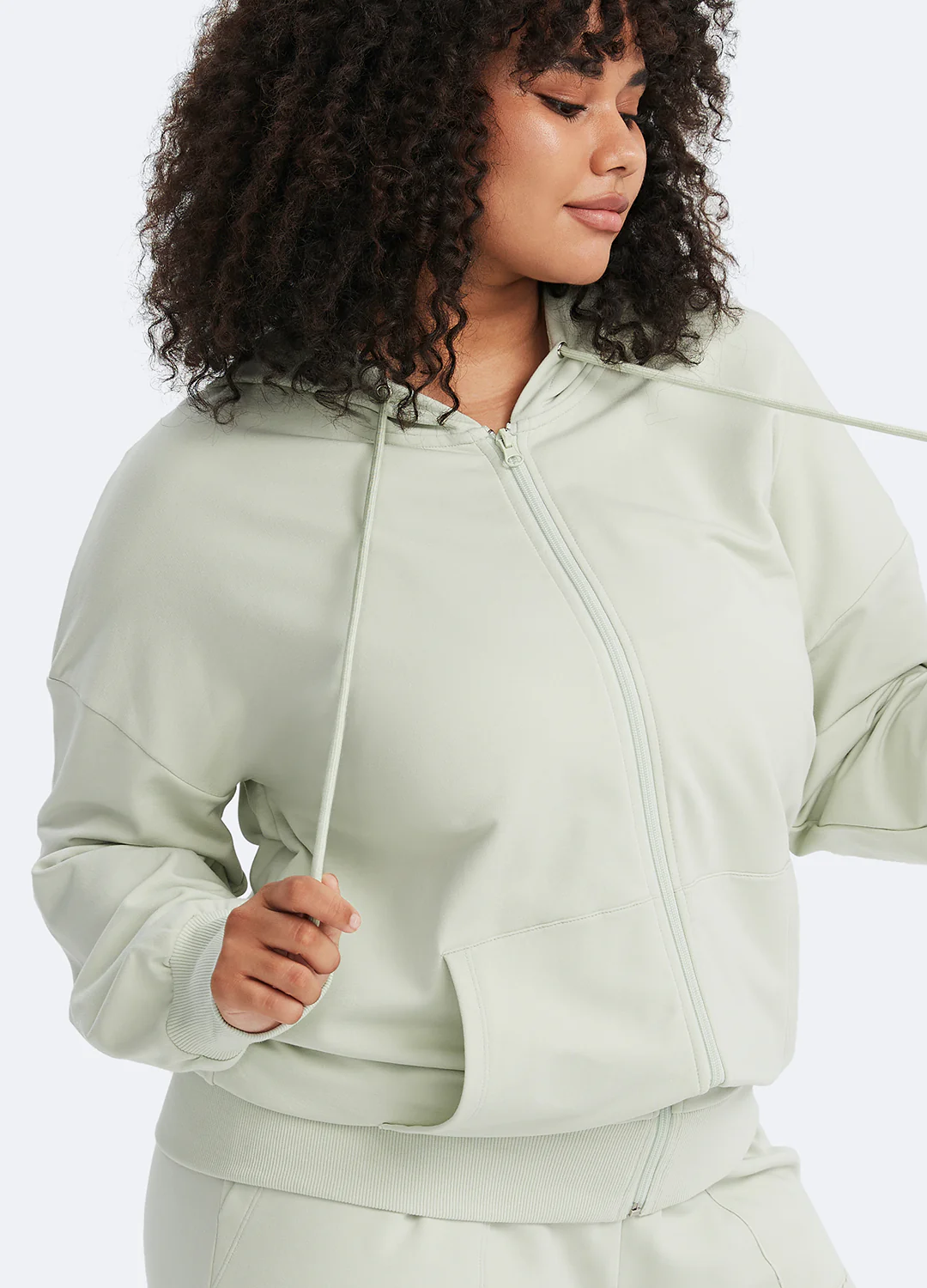 Zip Up Hoodie with Pockets - Image 11